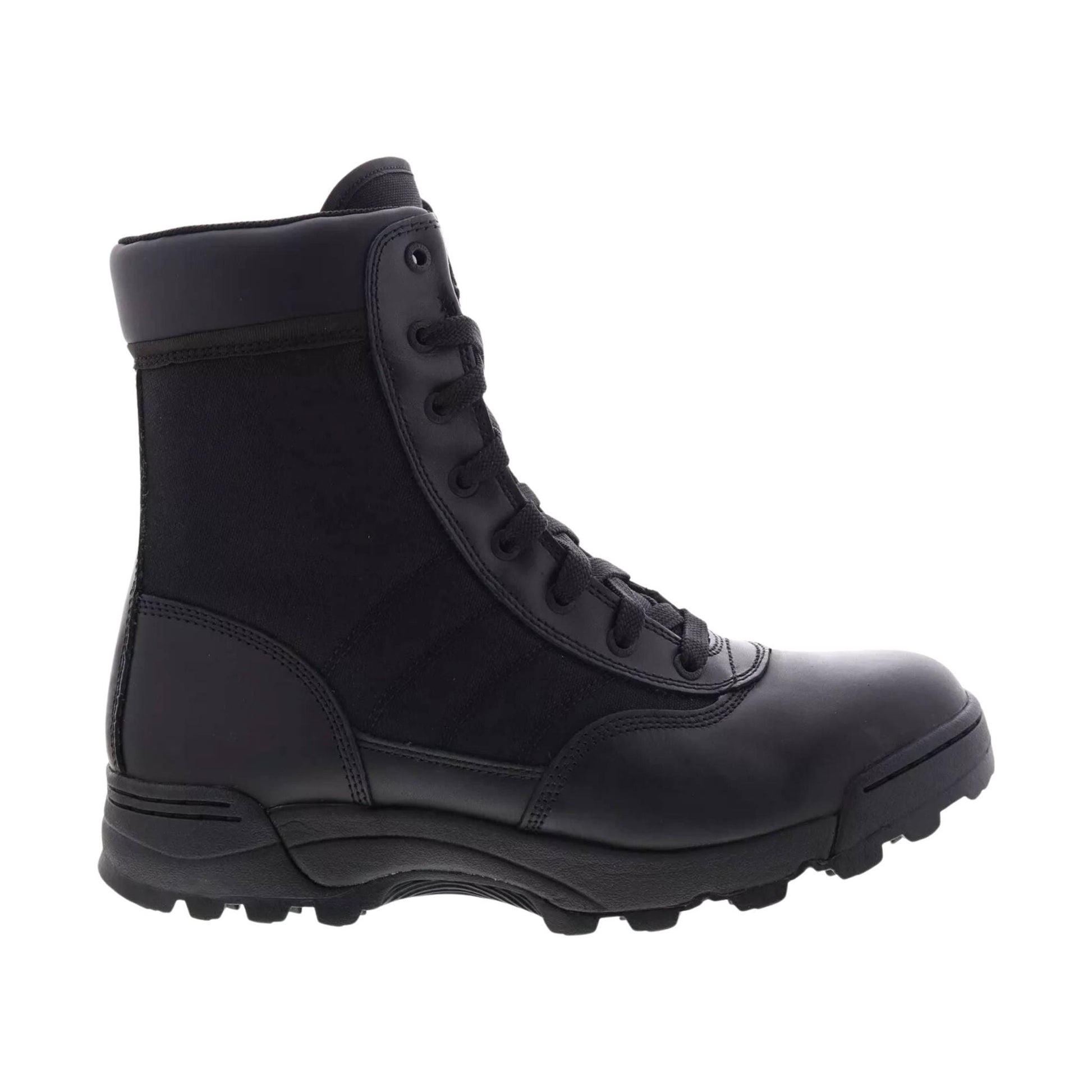 Original Footwear Men's S.W.A.T Classic 9 Inch Side Zip EN Tactical Work Boots - Black by Lenny's Shoe & Apparel