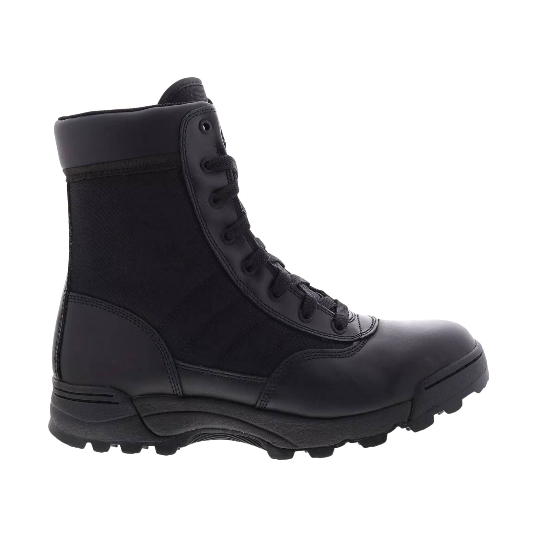 Original Footwear Men's S.W.A.T Classic 9 Inch Side Zip EN Tactical Work Boots - Black by Lenny's Shoe & Apparel