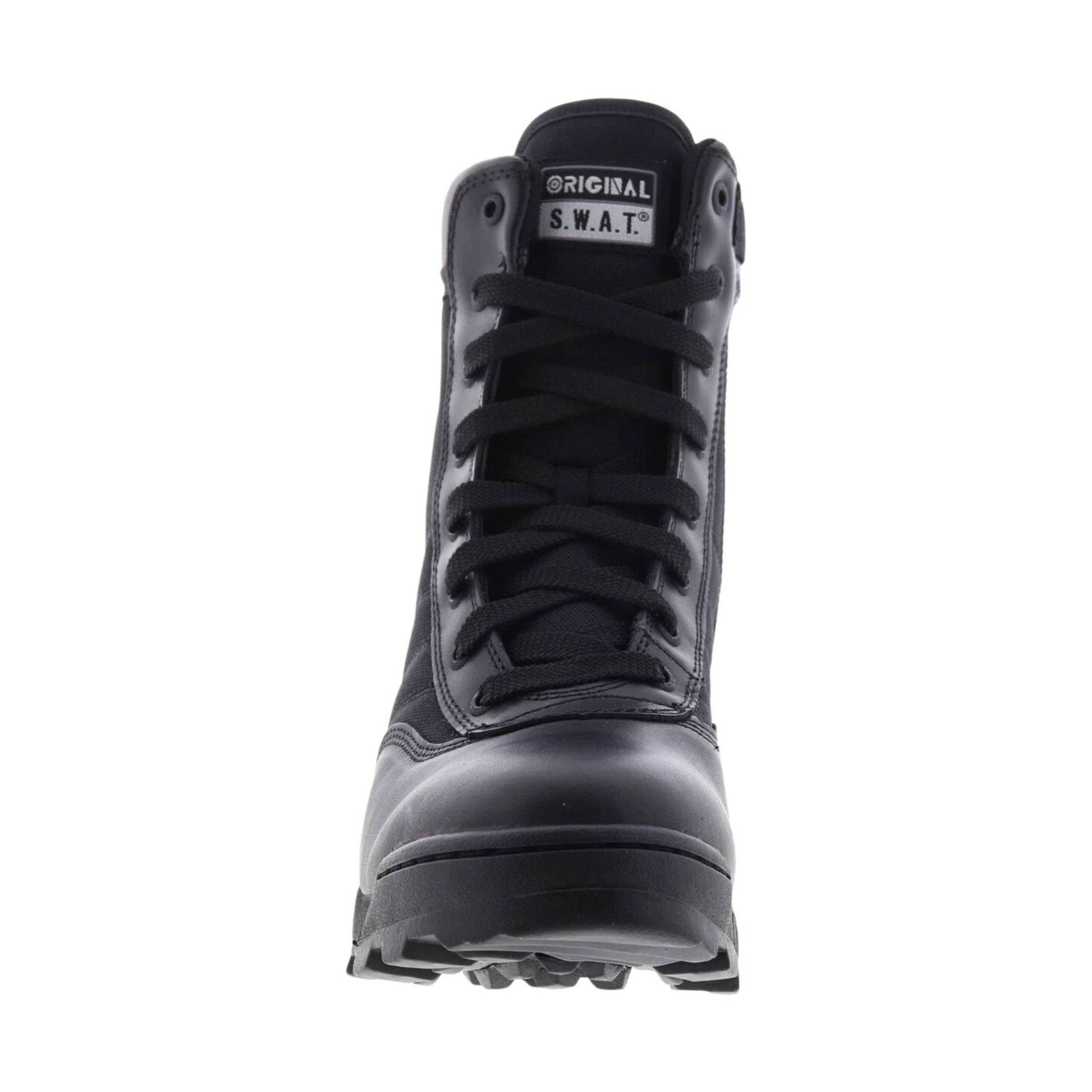 Original Footwear Men's S.W.A.T Classic 9 Inch Side Zip EN Tactical Work Boots - Black by Lenny's Shoe & Apparel