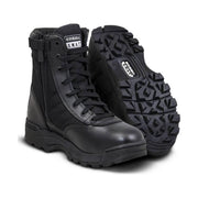 Original Footwear Men's S.W.A.T. Classic 9 Inch Side Zip Soft Toe Work Boots - Black by Lenny's Shoe & Apparel