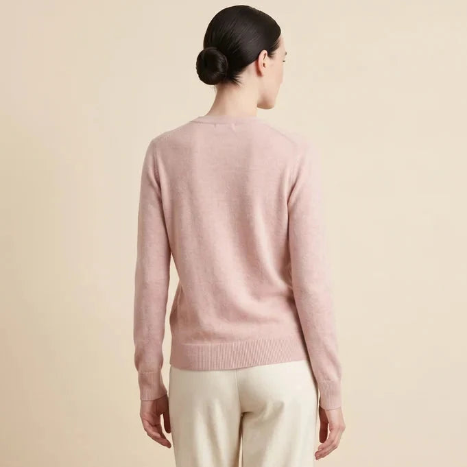 Lumusae Women's Original Cashmere V-Neck Sweater