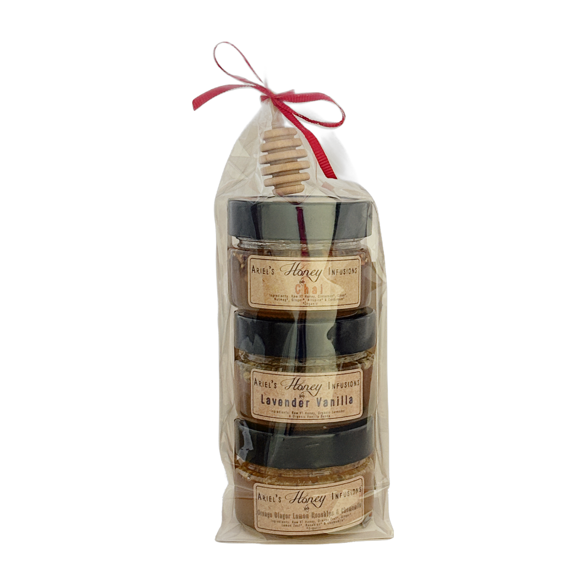 Ariel's Honey Infusions Tea Time flight