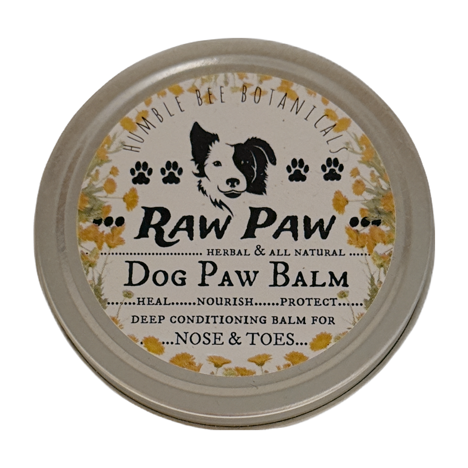 Humble Bee Botanicals Raw Paw Dog Paw Balm 2oz
