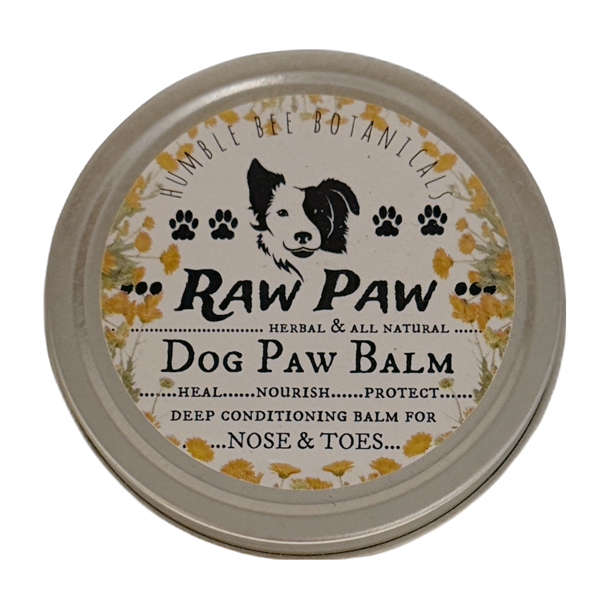 Humble Bee Botanicals Raw Paw Dog Paw Balm 2oz