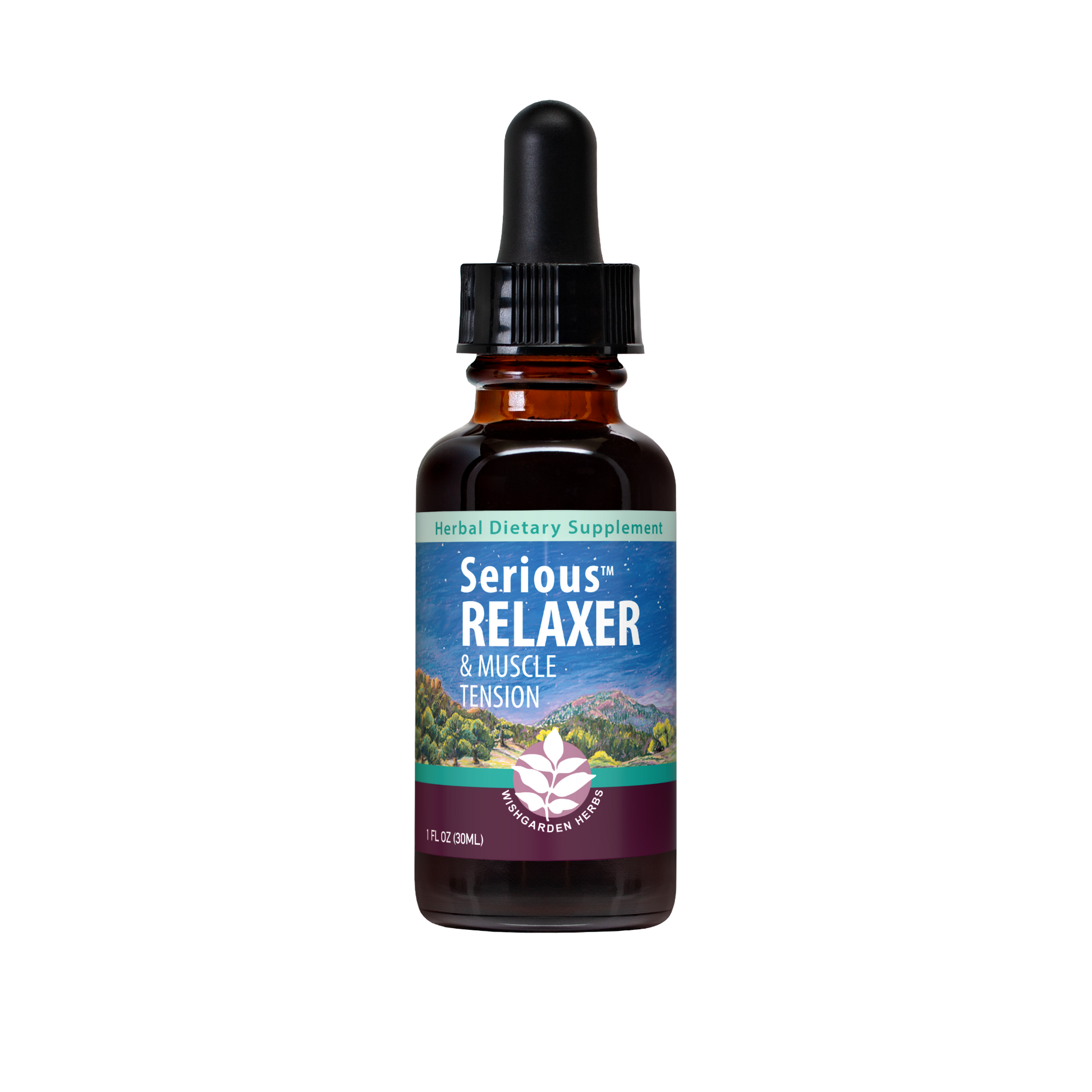 Wishgarden Herbs Serious Relaxer Tincture 1 oz