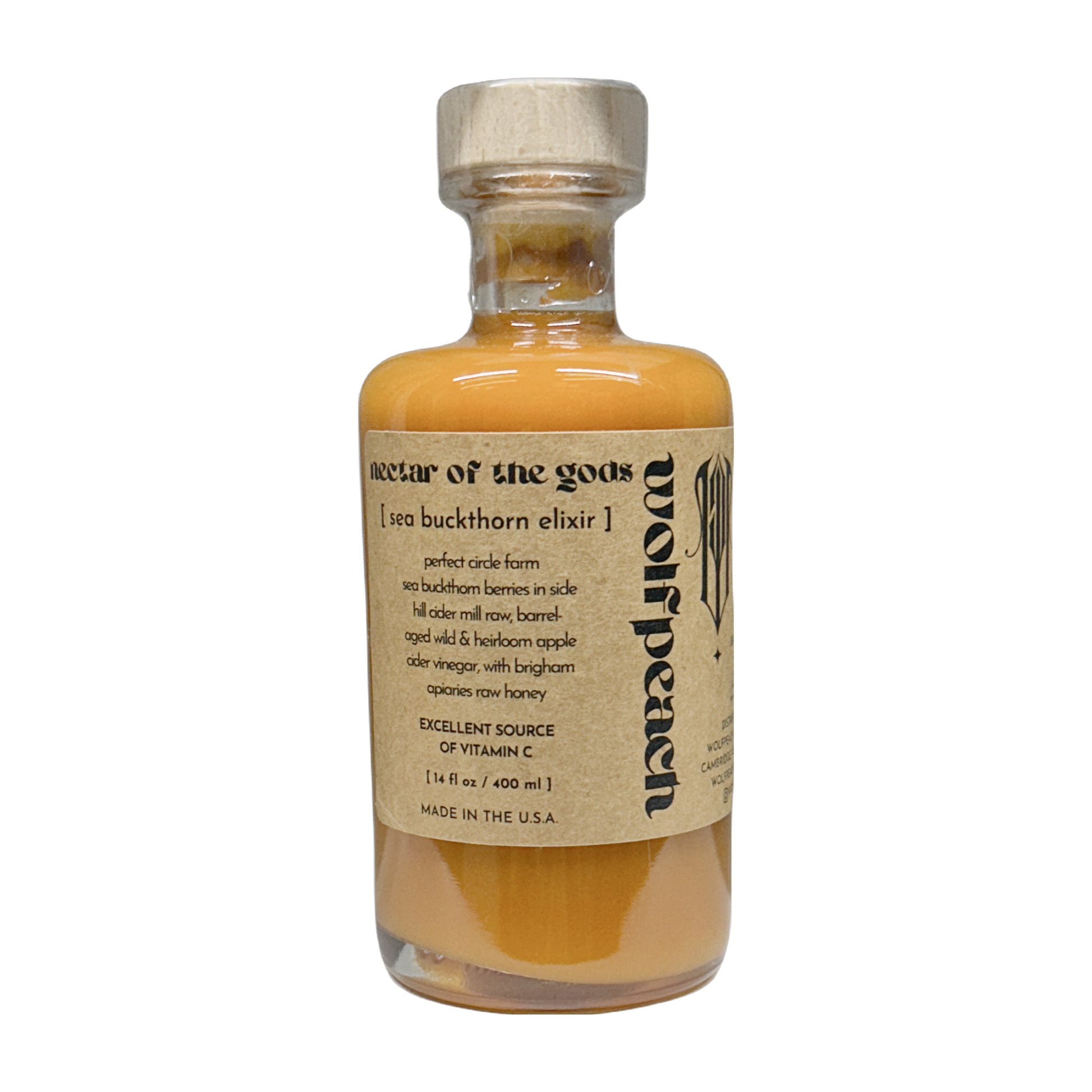 wolfpeach nectar of the gods 14 oz oxymel