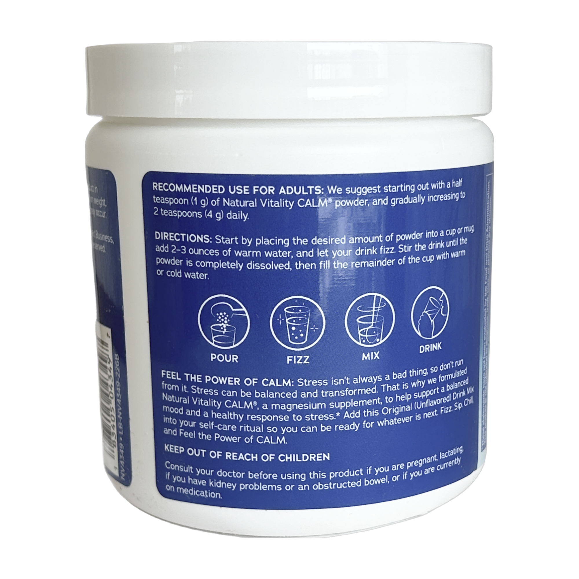 Natural Calm Powders- 8 oz