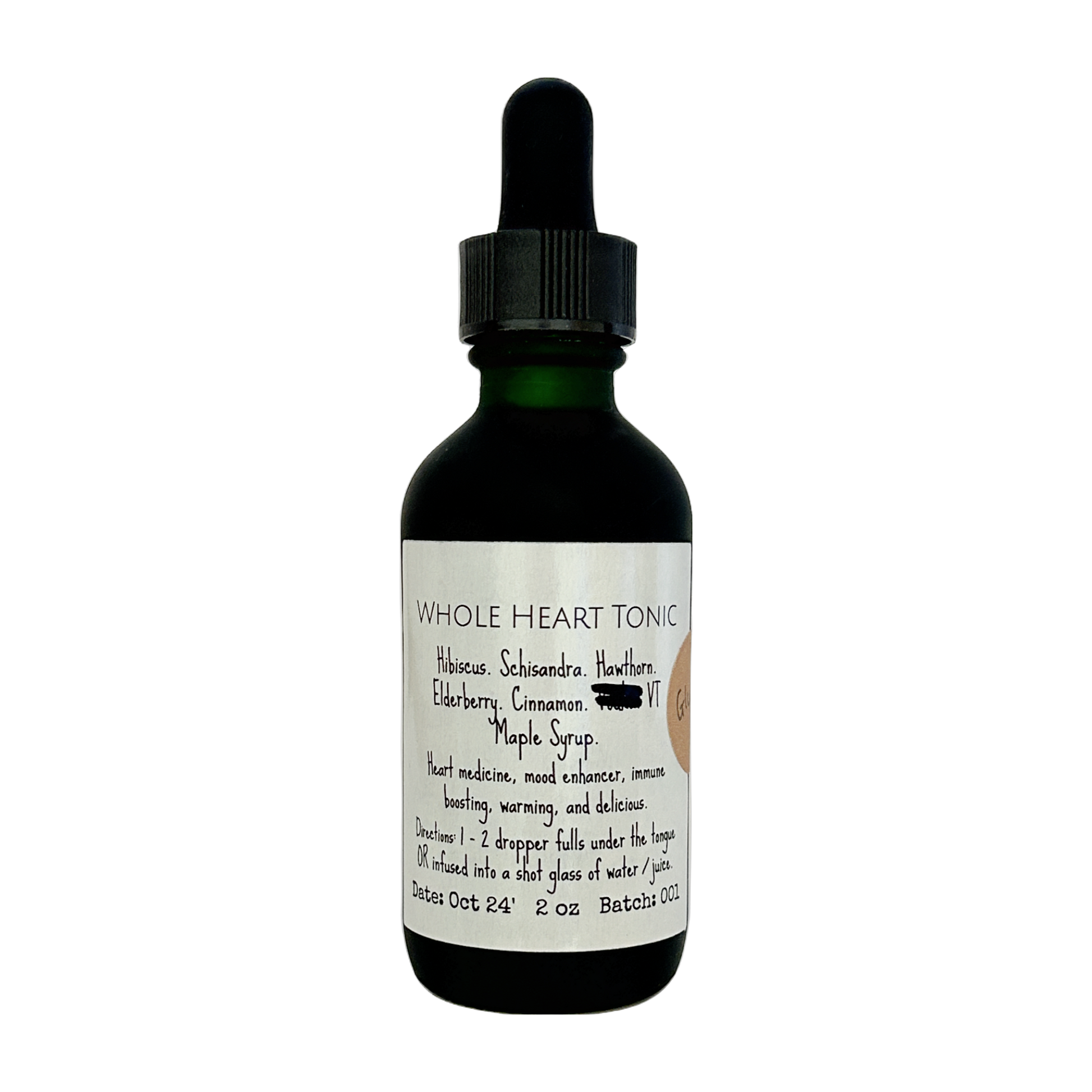 Conscious Homestead Whole Heart Tonic 2 oz.