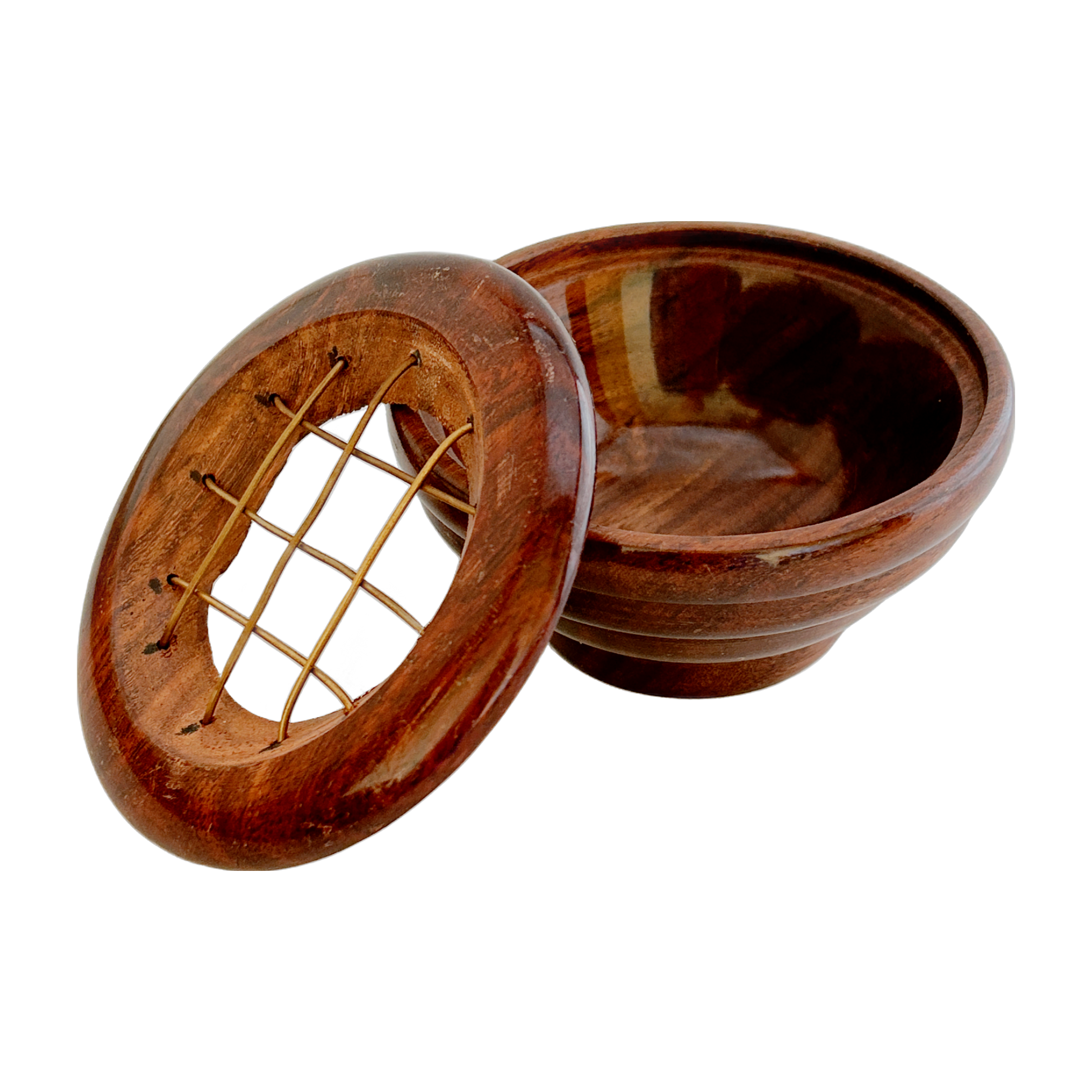 Wooden Charcoal Incense Burner