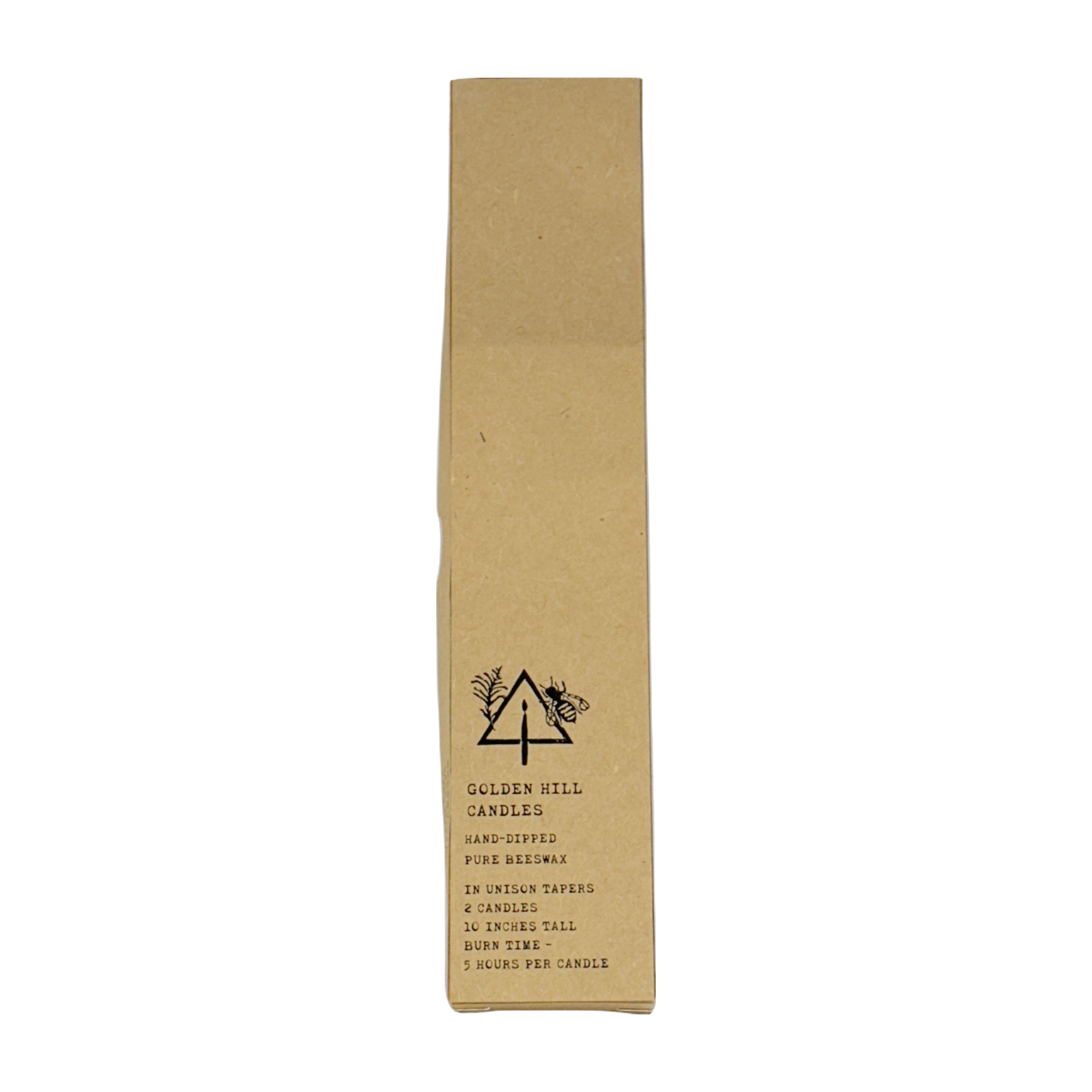 Golden Hill Candles-10" unison tapers