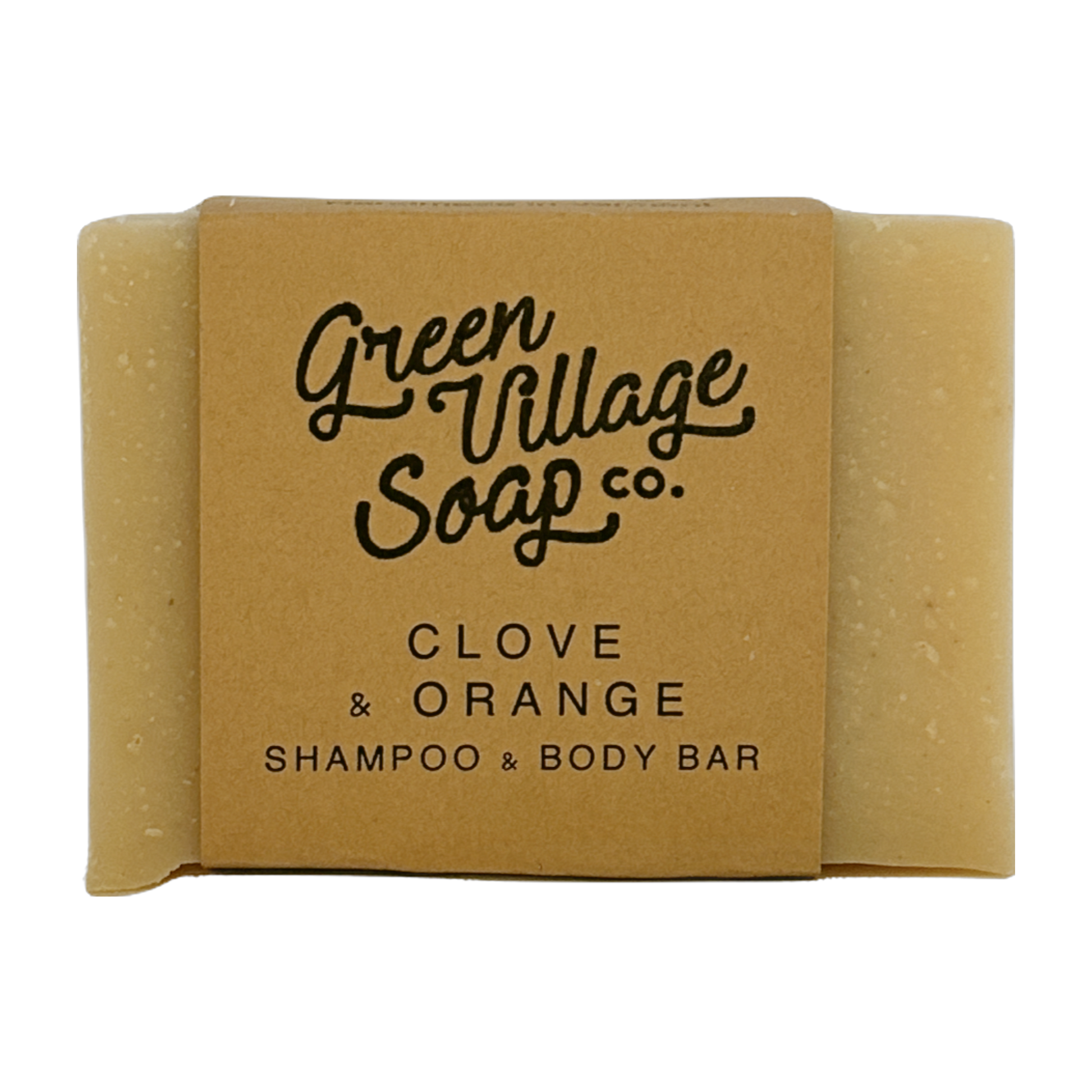 Green Village Soap Clove & Orange Shampoo Bar