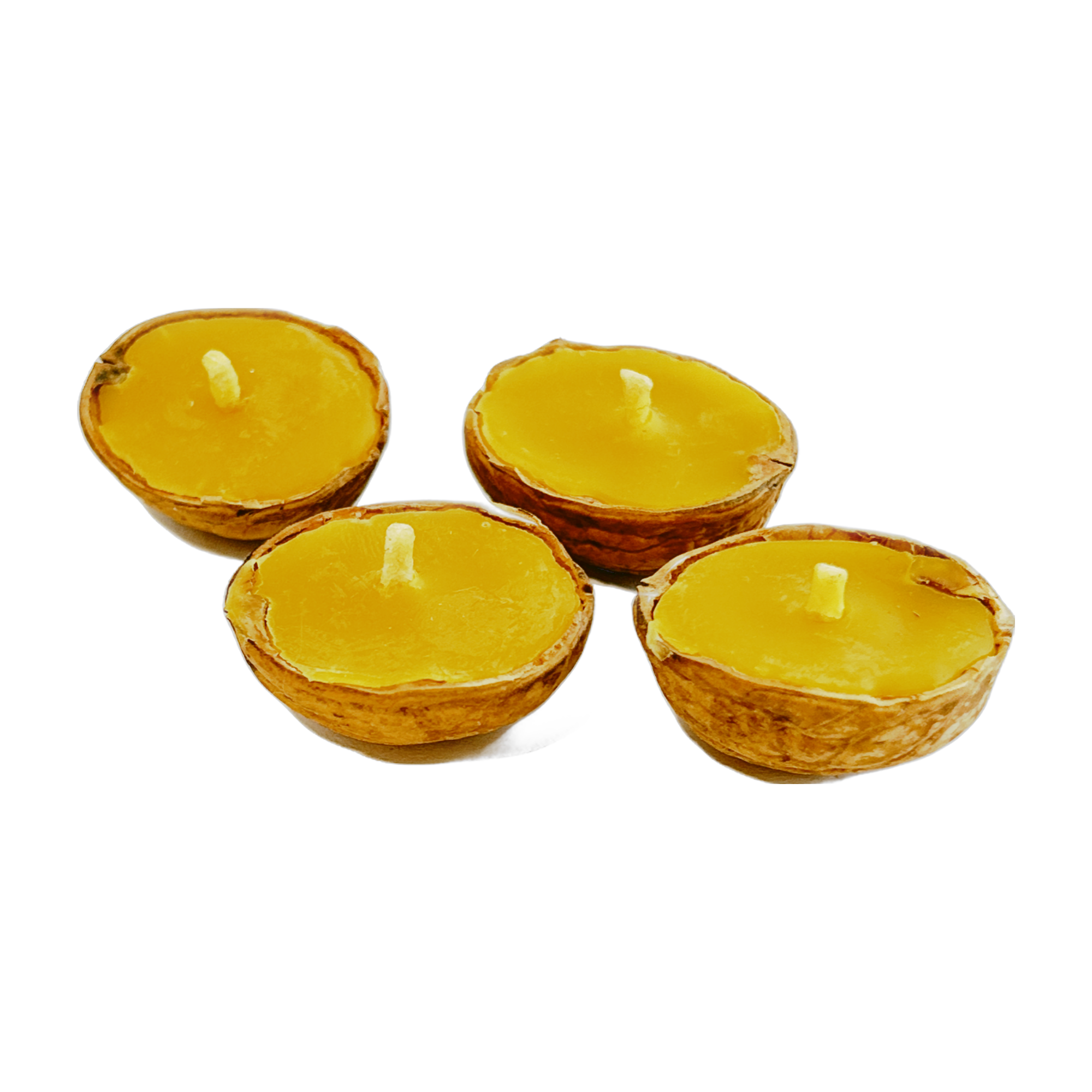 Golden Hill Candles- Walnut Shell Beeswax candle