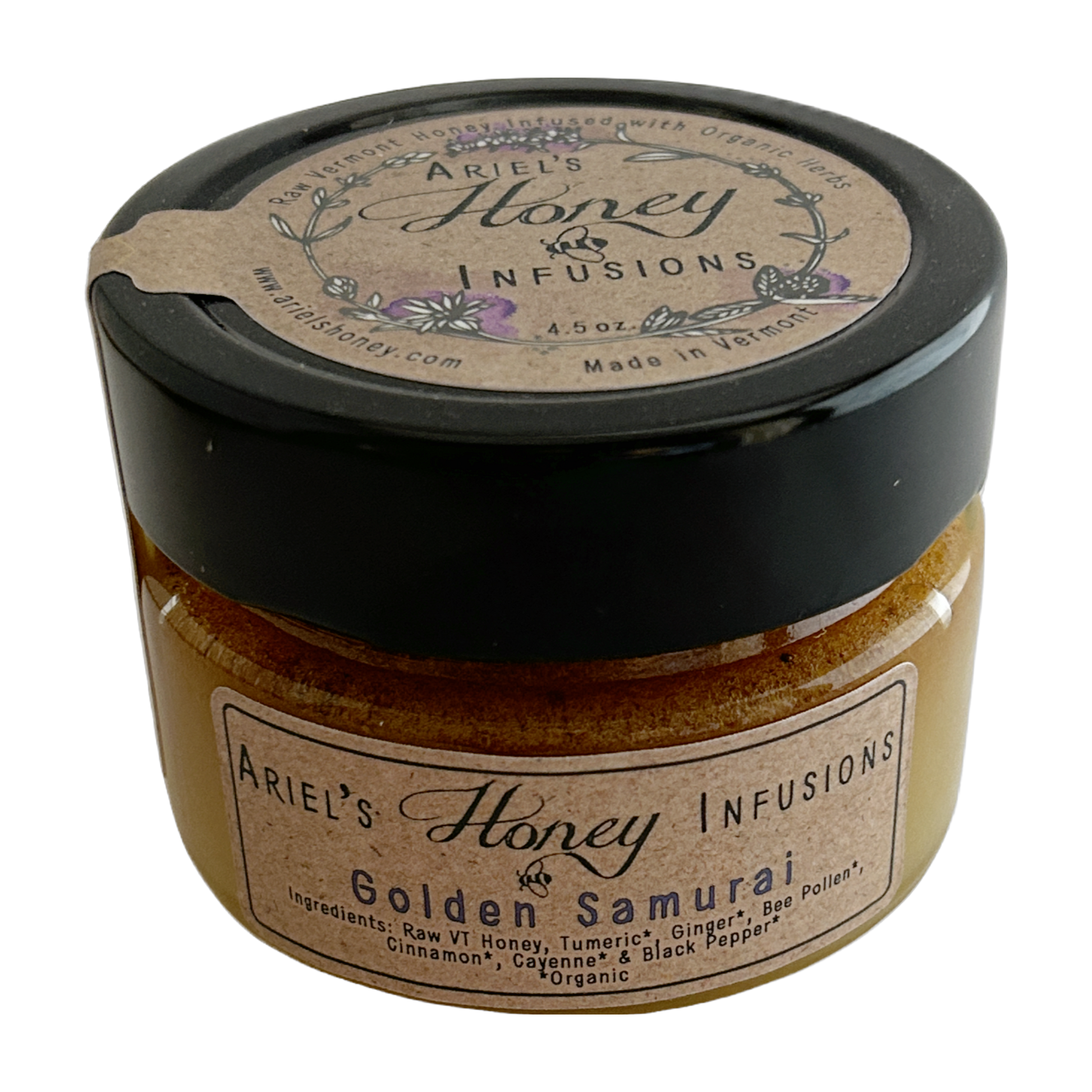 Ariel's Honey Infusions Golden Samurai 4.5oz