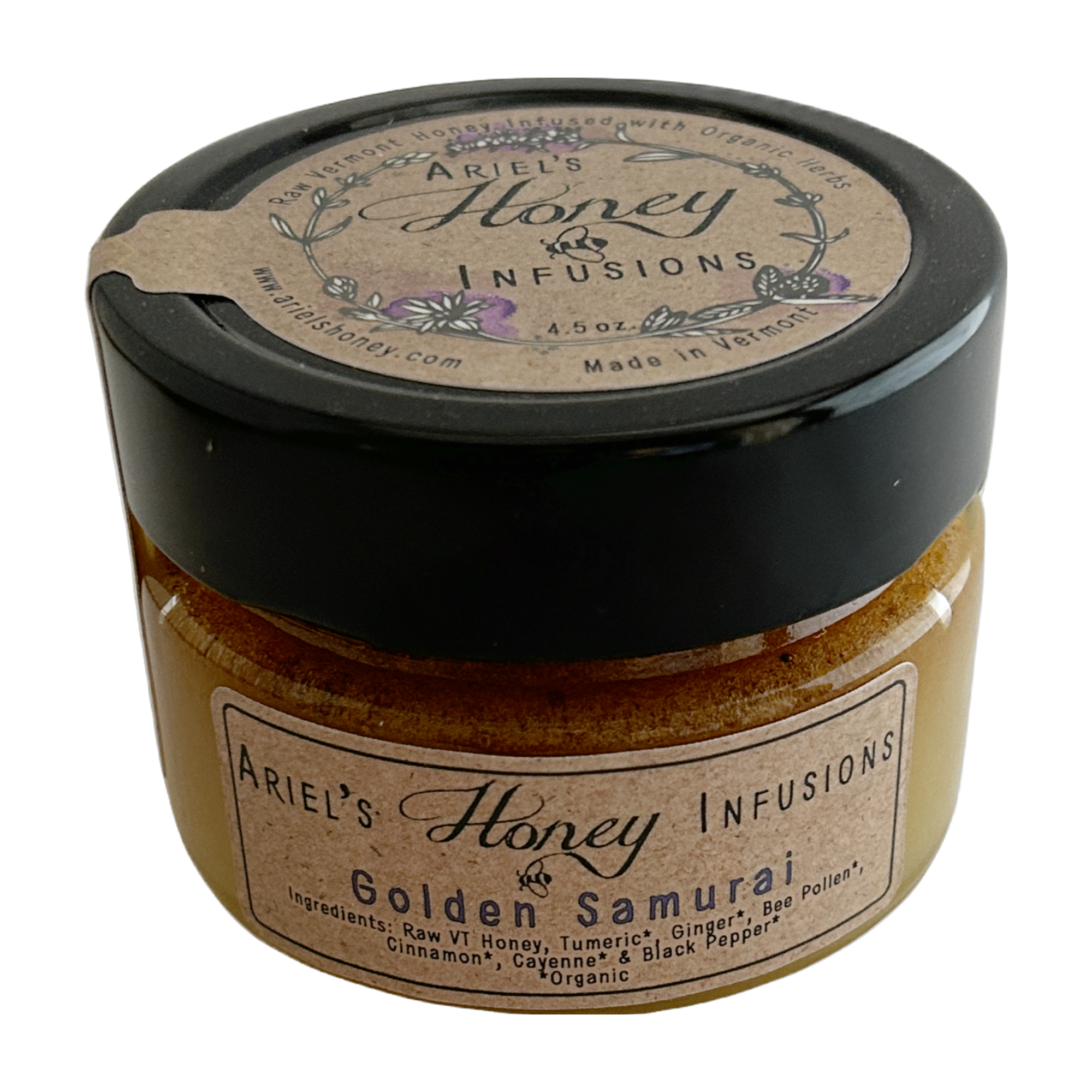 Ariel's Honey Infusions Golden Samurai 4.5oz