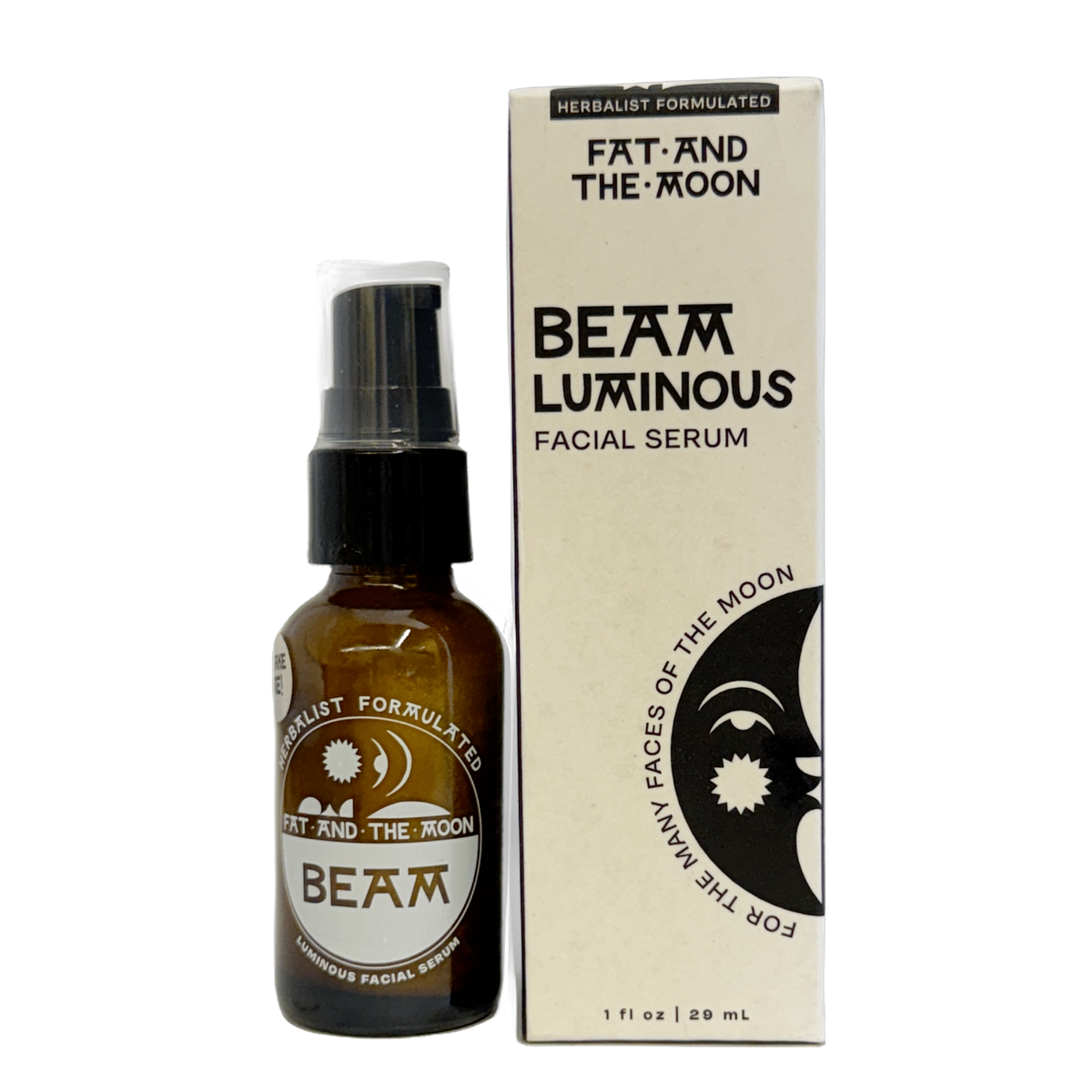 Fat and the Moon Beam Luminous Face Serum 1oz