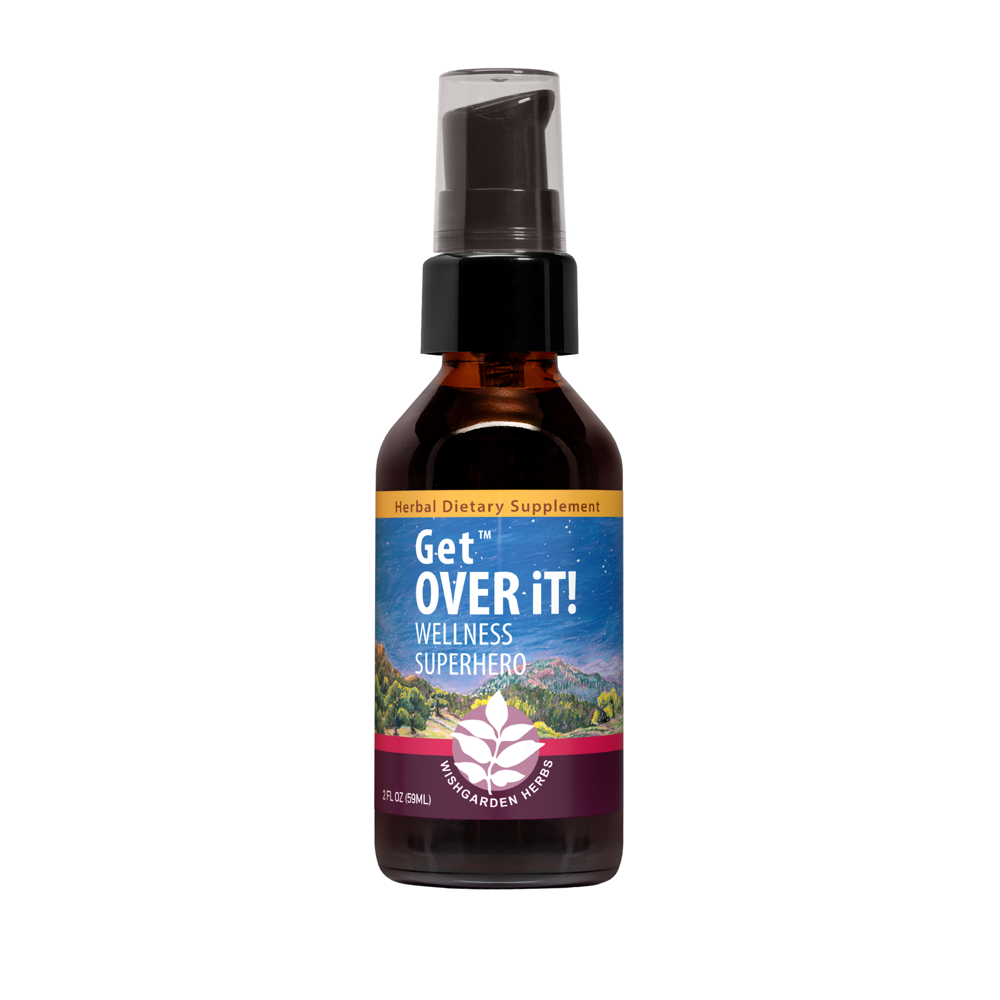 Wishgarden Herbs Get Over It 2 oz tincture