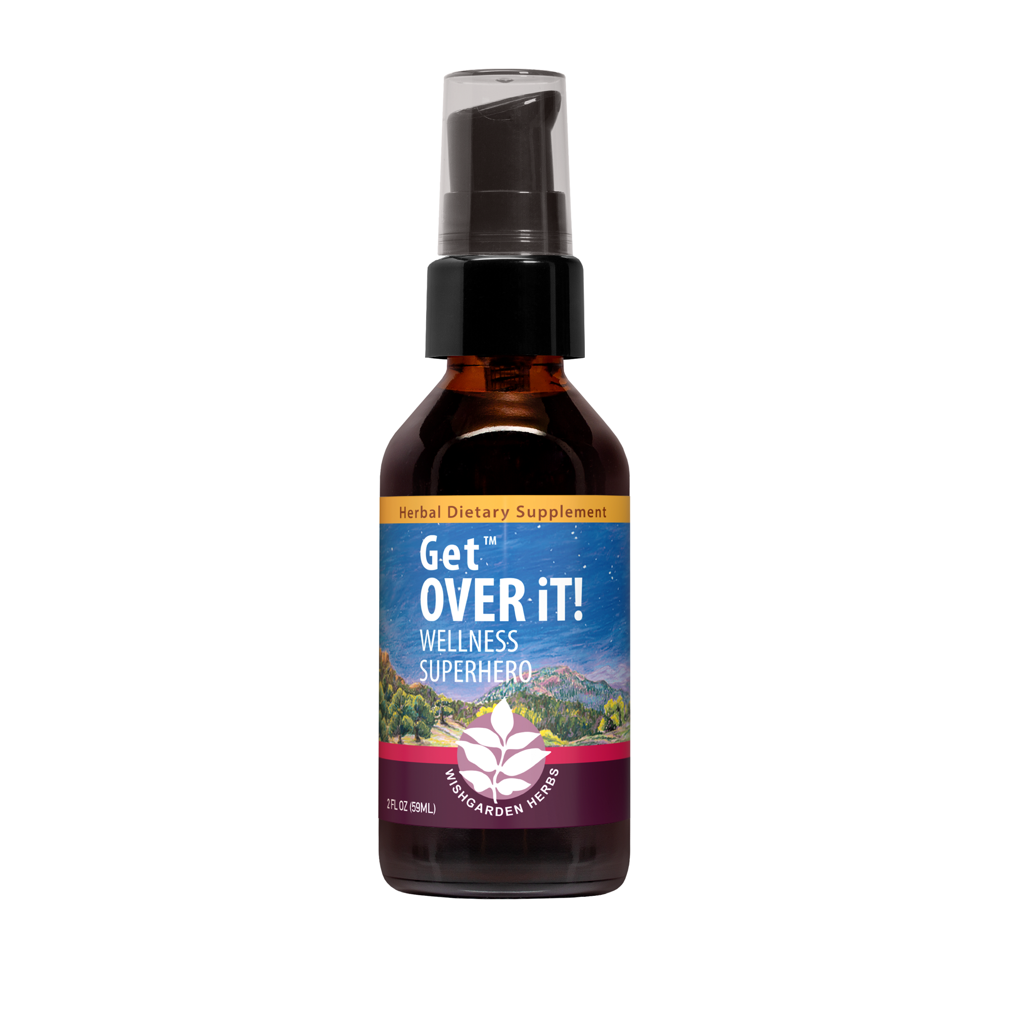 Wishgarden Herbs Get Over It 2 oz tincture