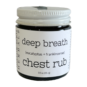 Mellow Root Herbals Deep Breathe Chest Rub