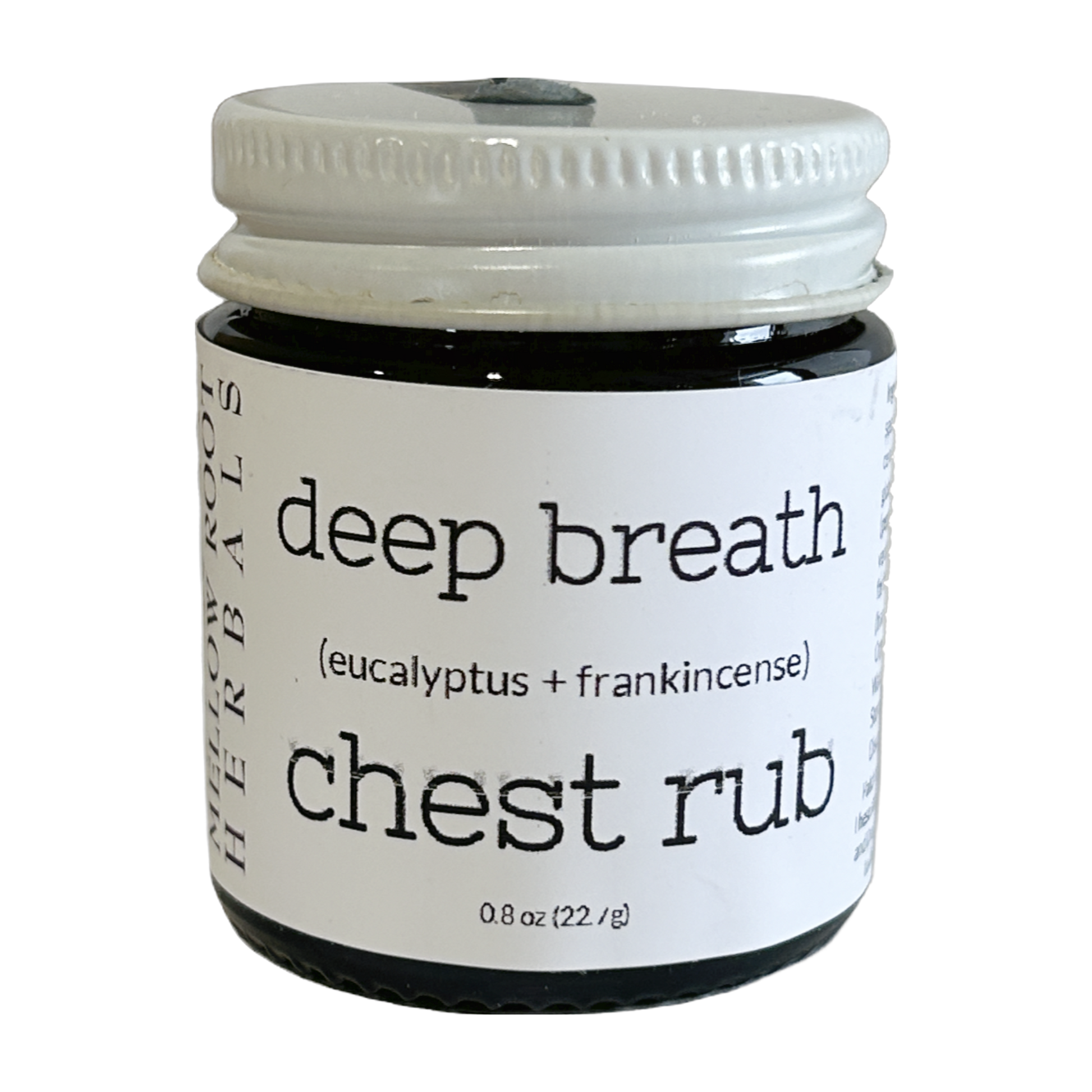 Mellow Root Herbals Deep Breathe Chest Rub