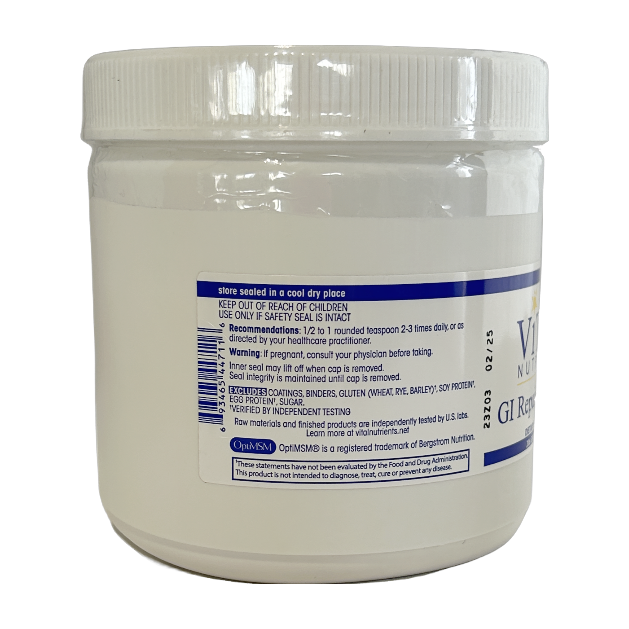 Vital Nutrients GI Repair Powder