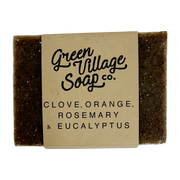 Green Village Soap Clove, Orange, Rosemary, & Eucalyptus Soap