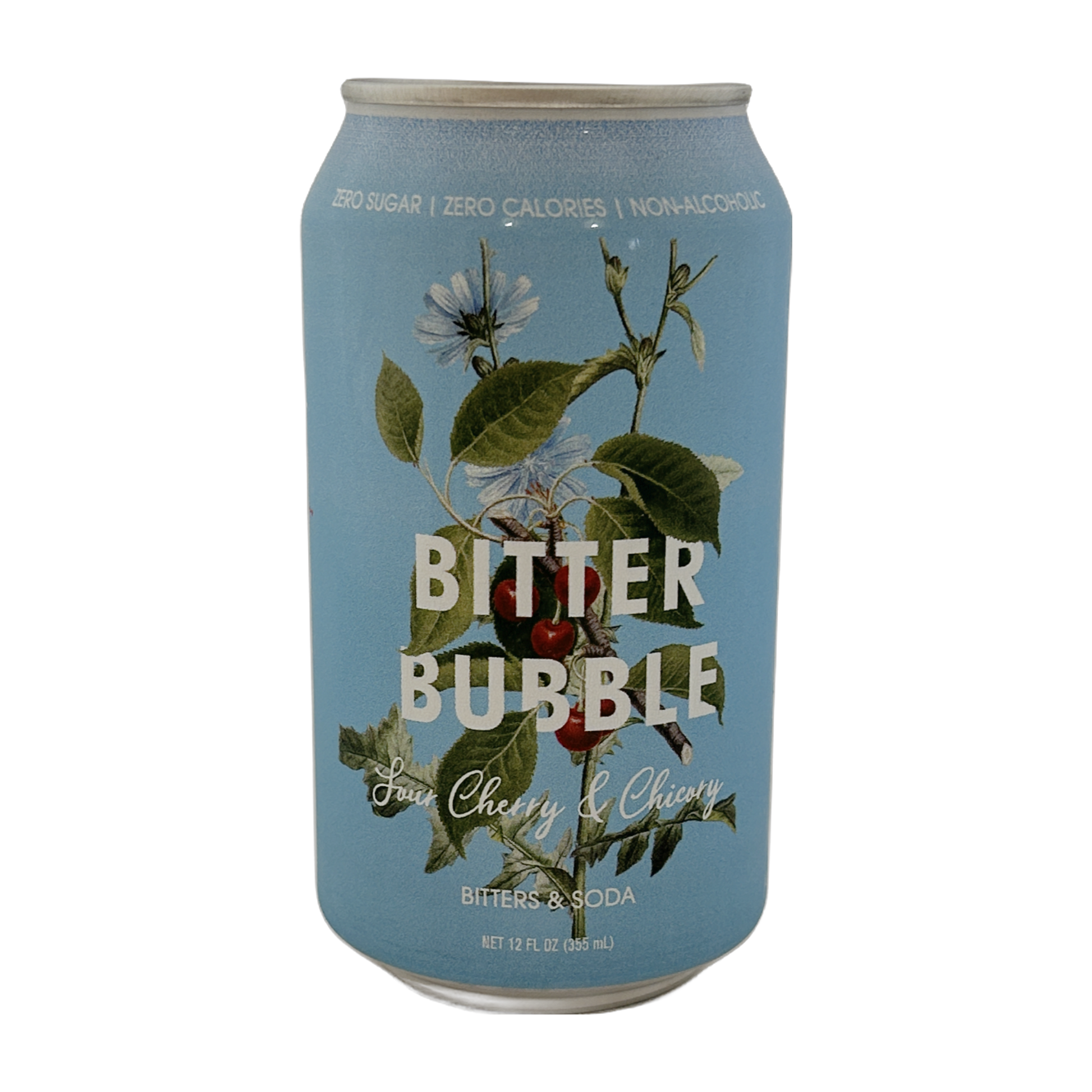Bitter Bubble Sour Cherry + Chicory Seltzer