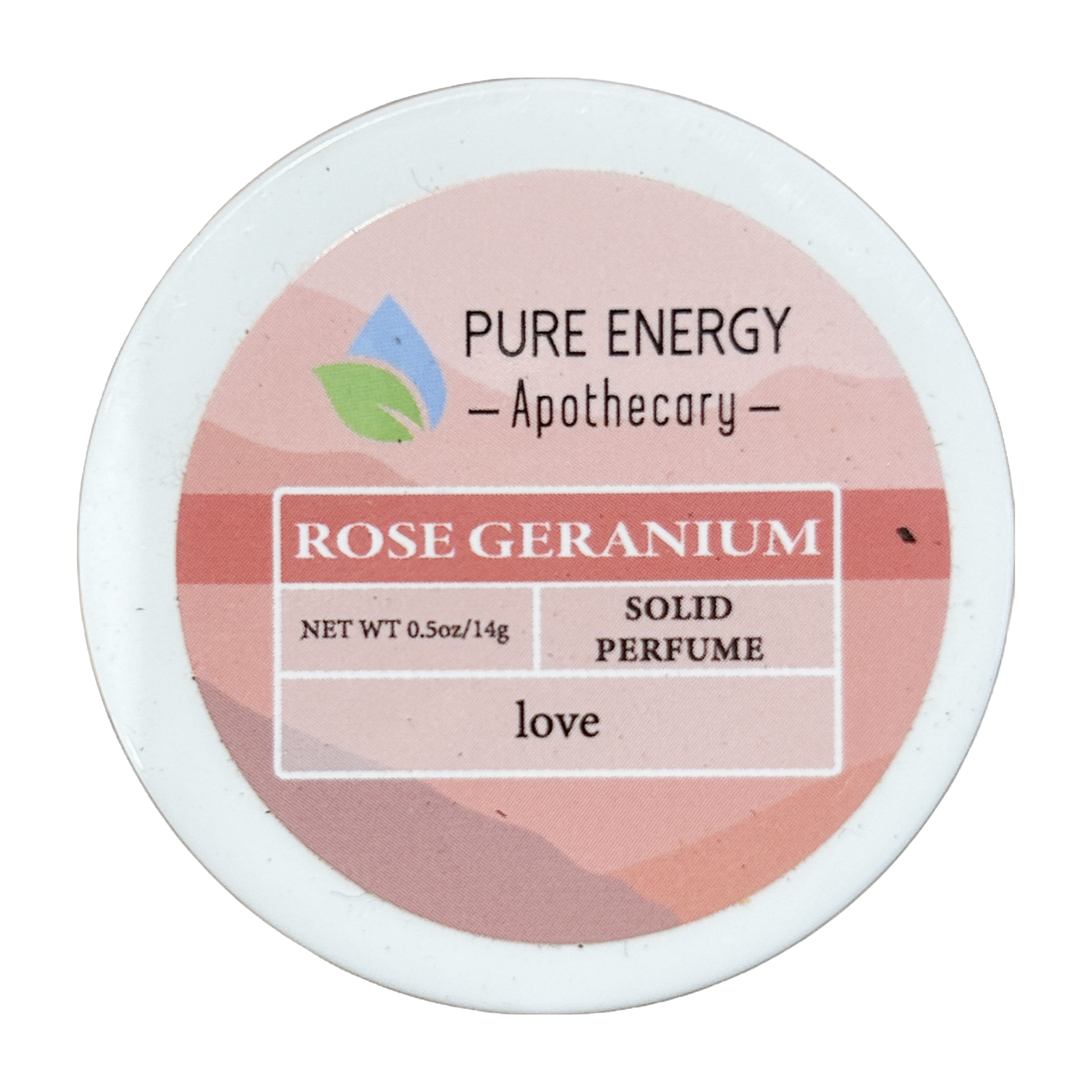Pure Energy 'Rose Geranium' Solid Perfume .5oz