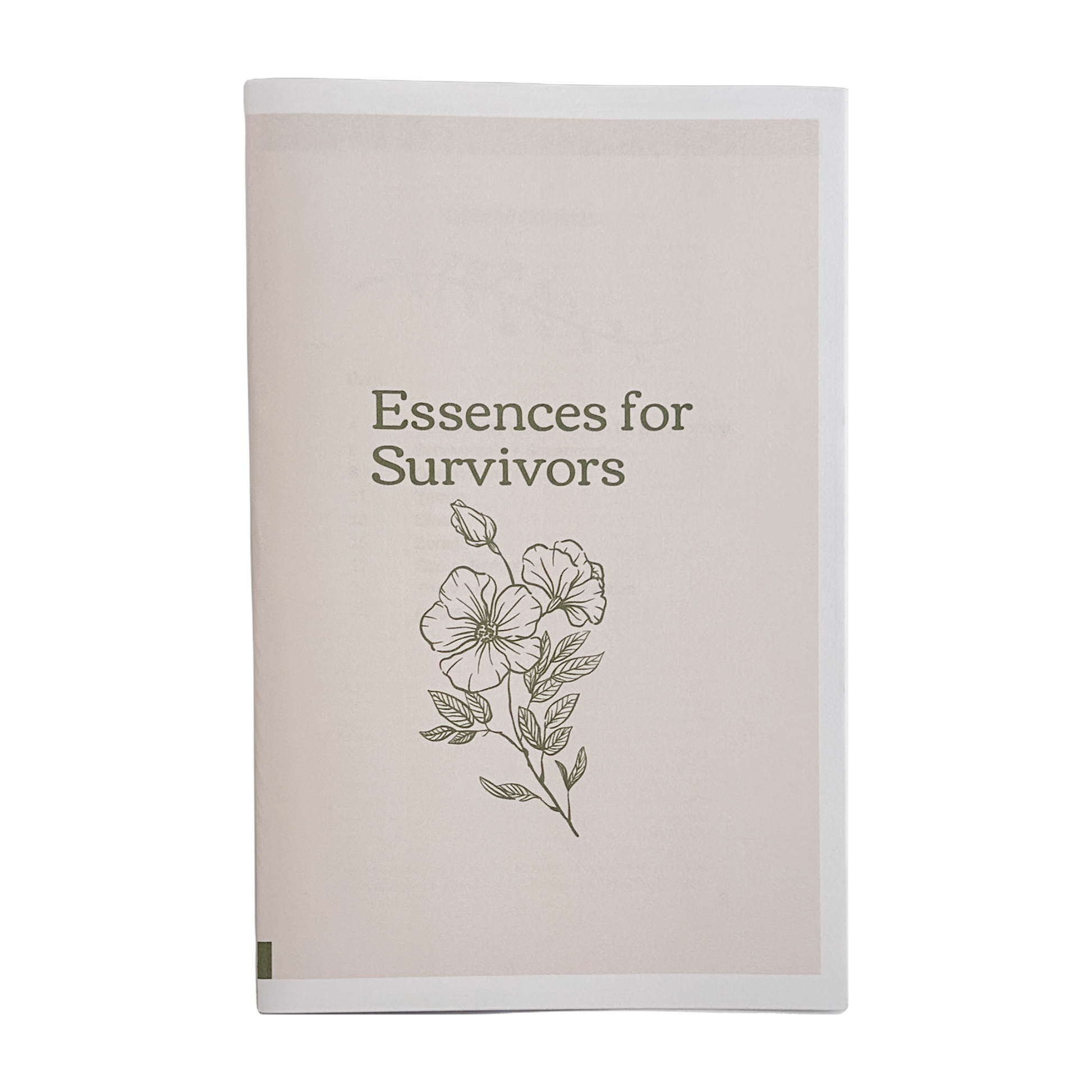 of hawthorn and yew Essences for Survivors Zine ONLY