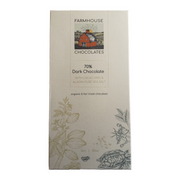 Farmhouse Chocolate Cacao Nibs & Sea Salt 70% Dark Bar