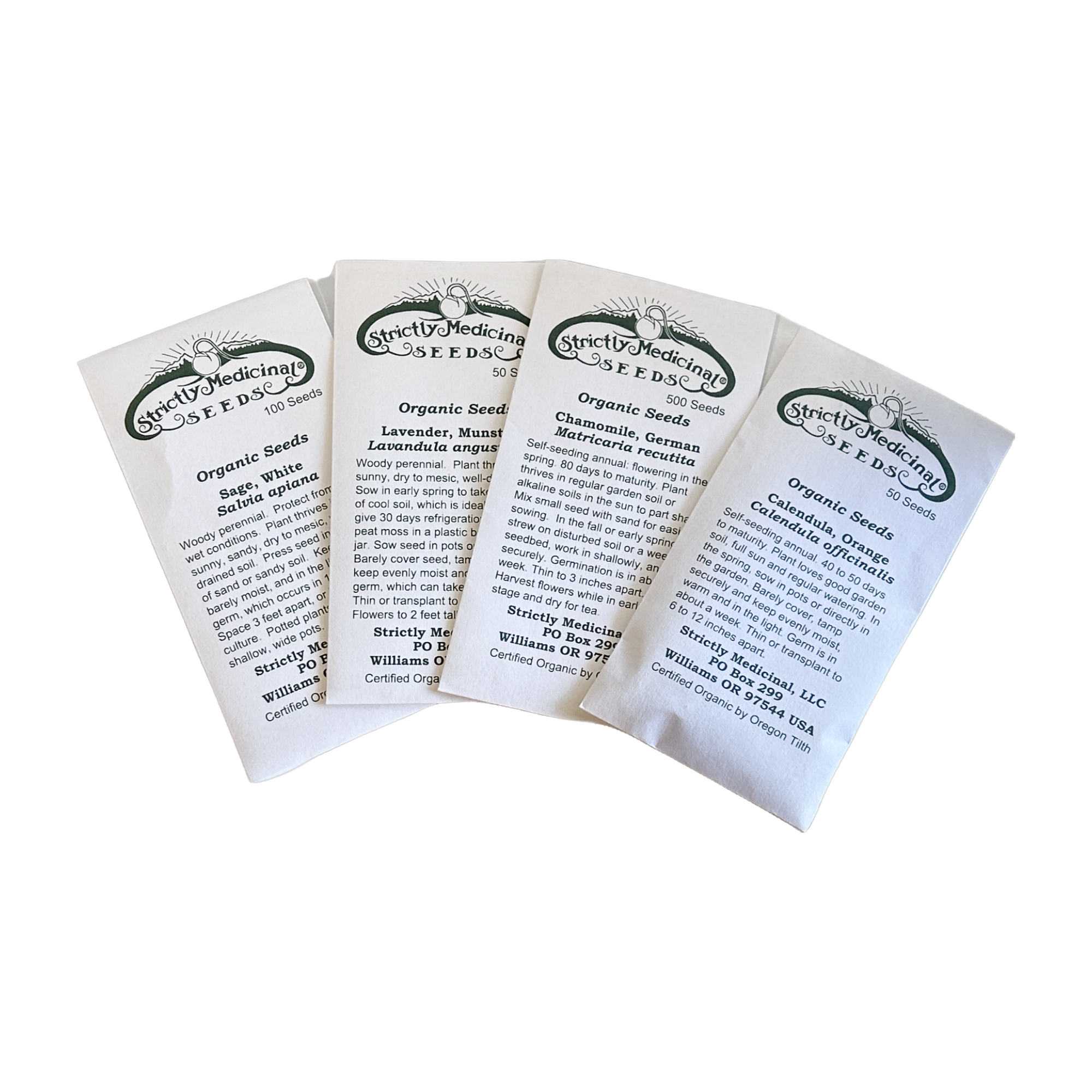 Strictly Medicinal Seed Packets