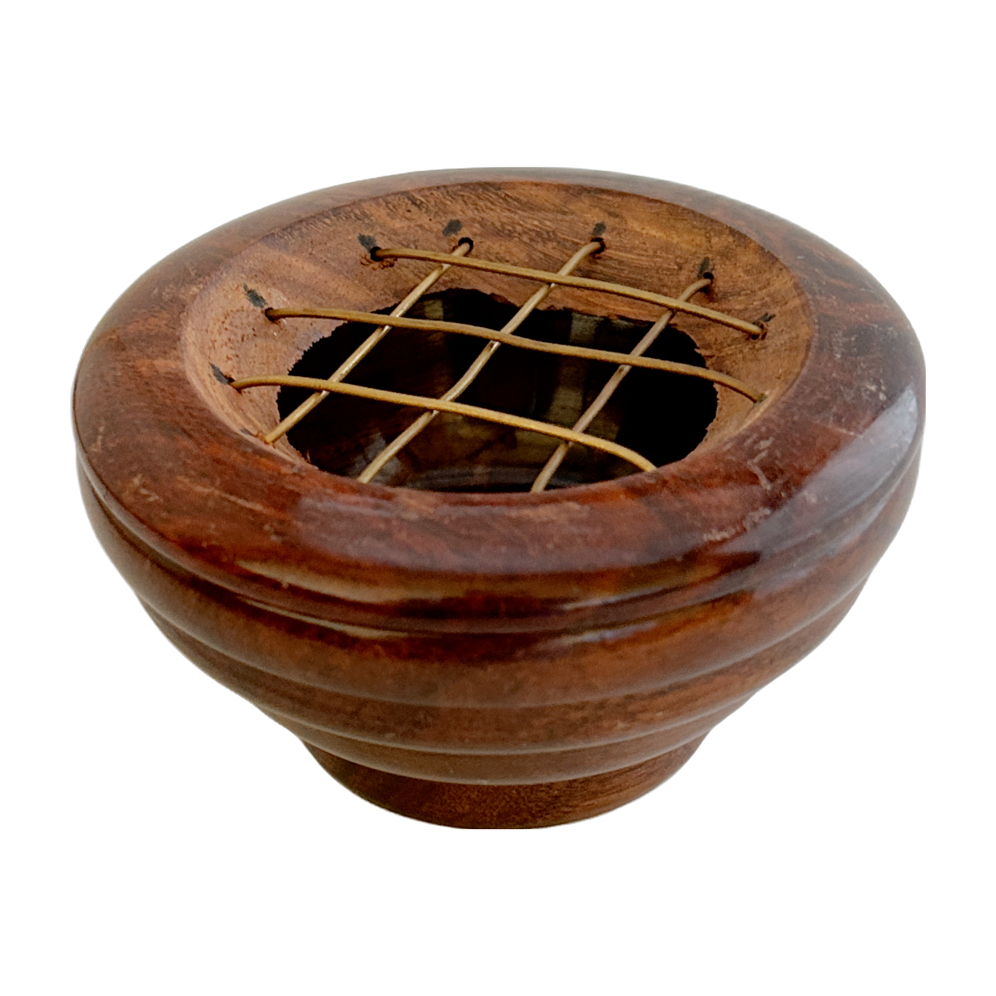 Wooden Charcoal Incense Burner