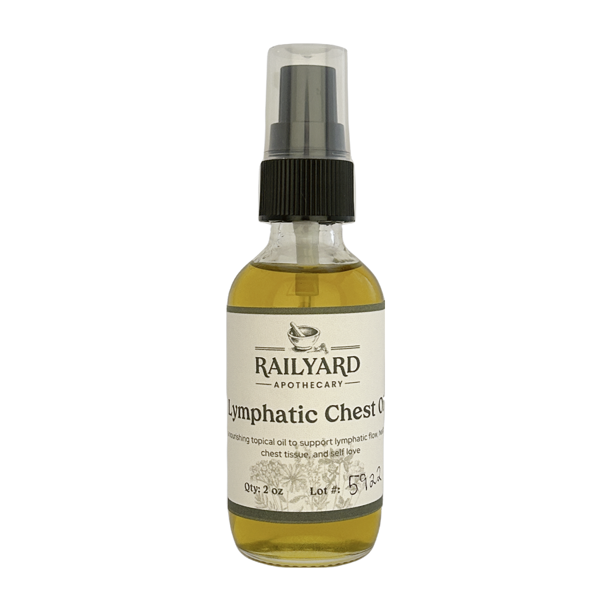 Lymphatic Chest Oil 4oz