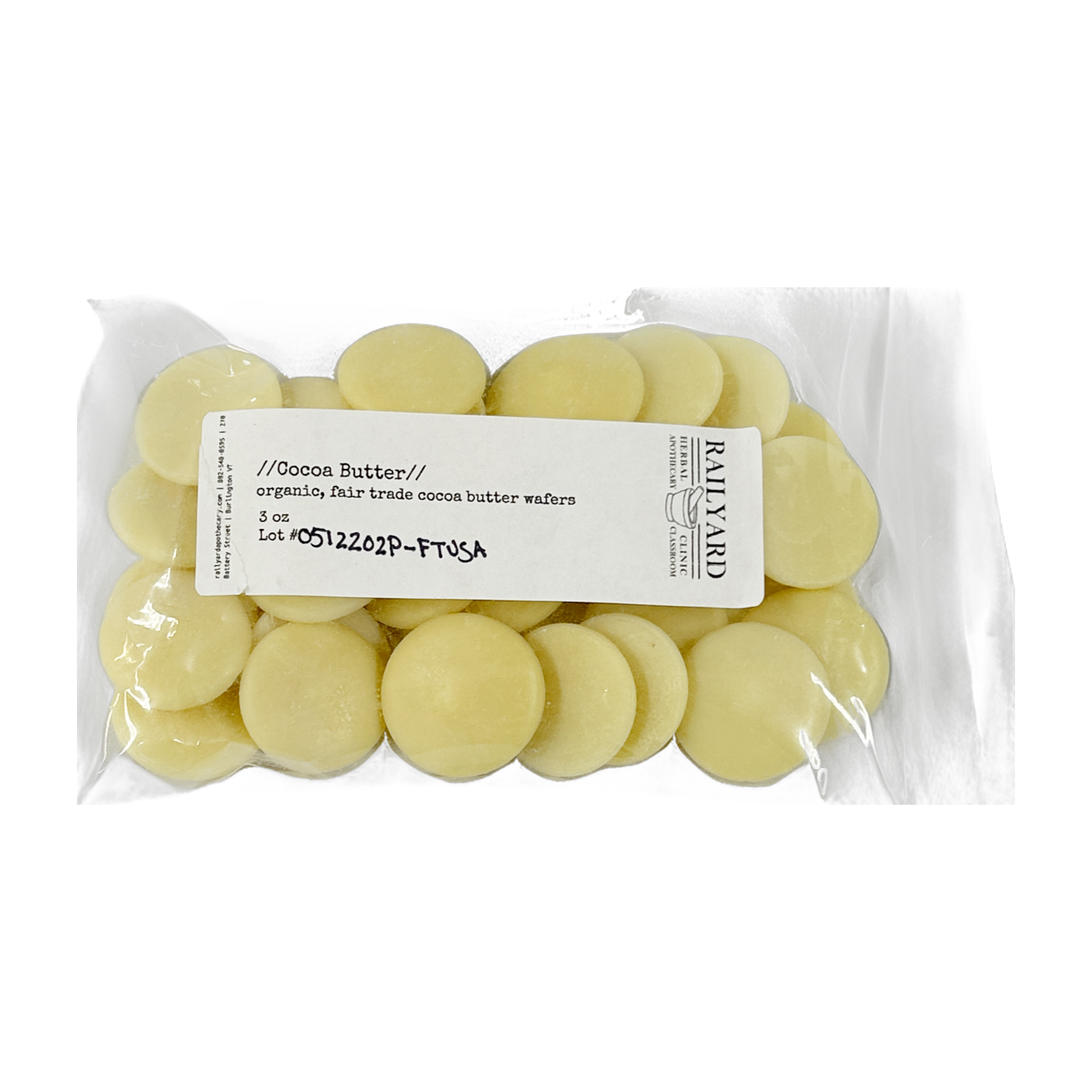 Cocoa Butter- 3 oz bag