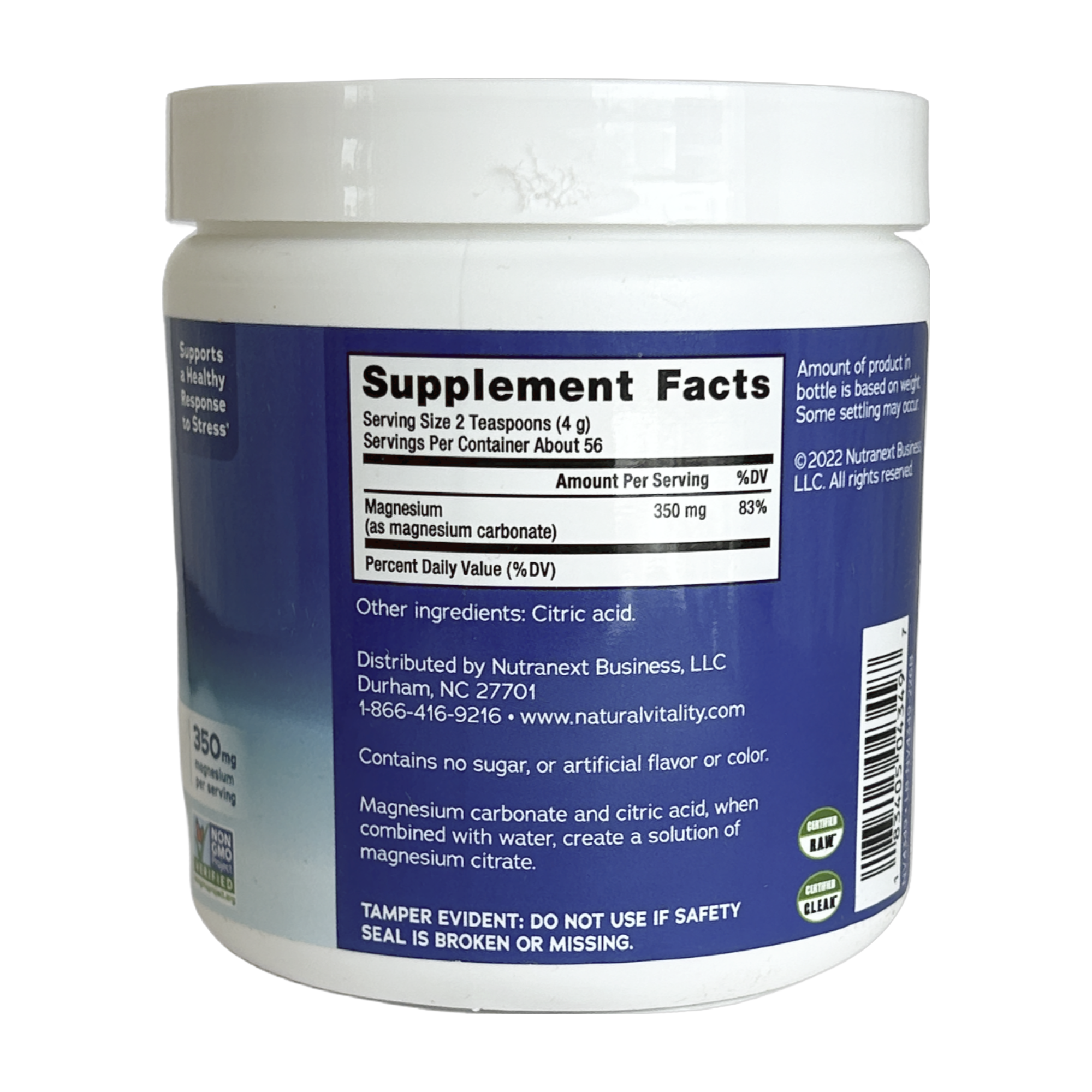 Natural Calm Powders- 8 oz