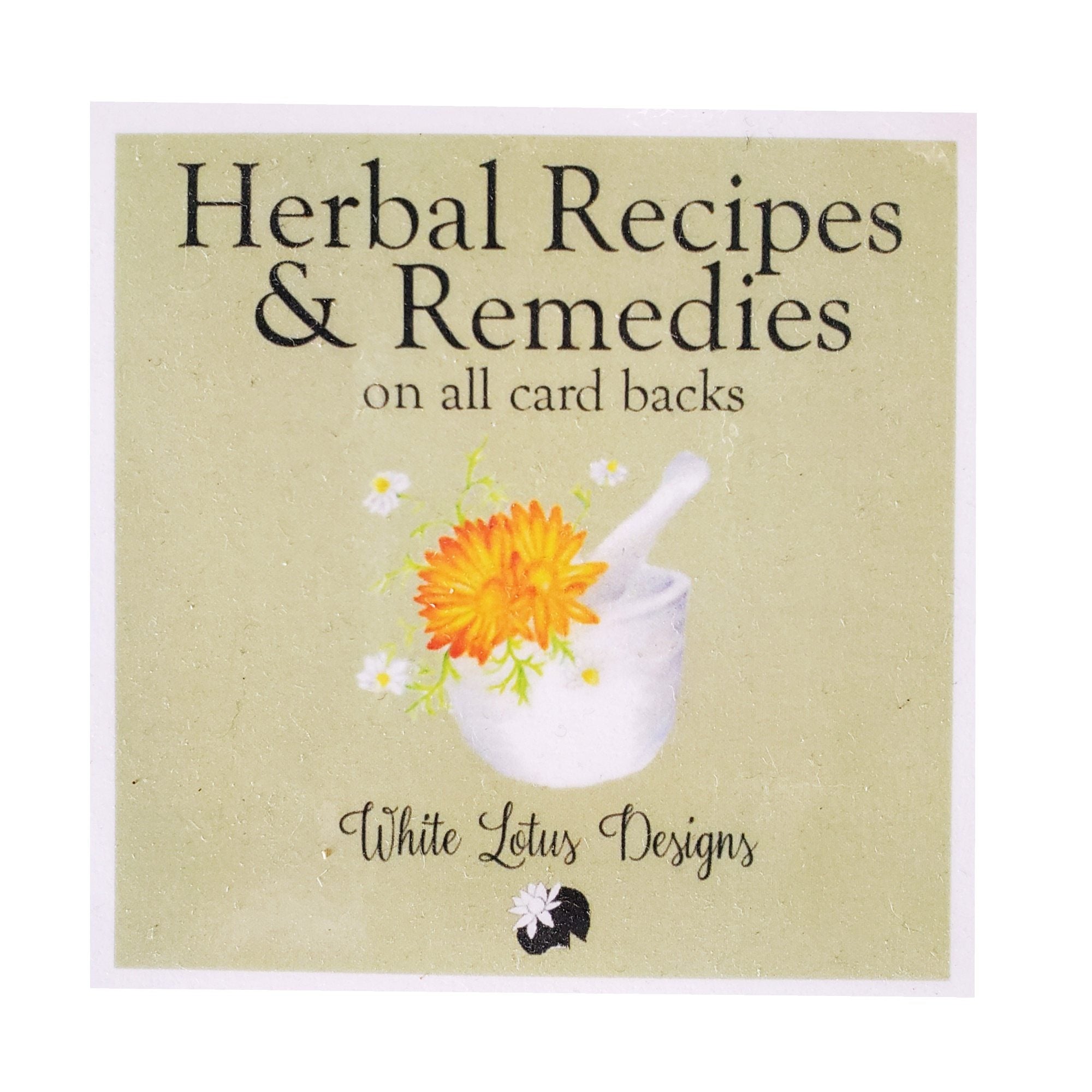 White Lotus Designs Herbal Note Cards