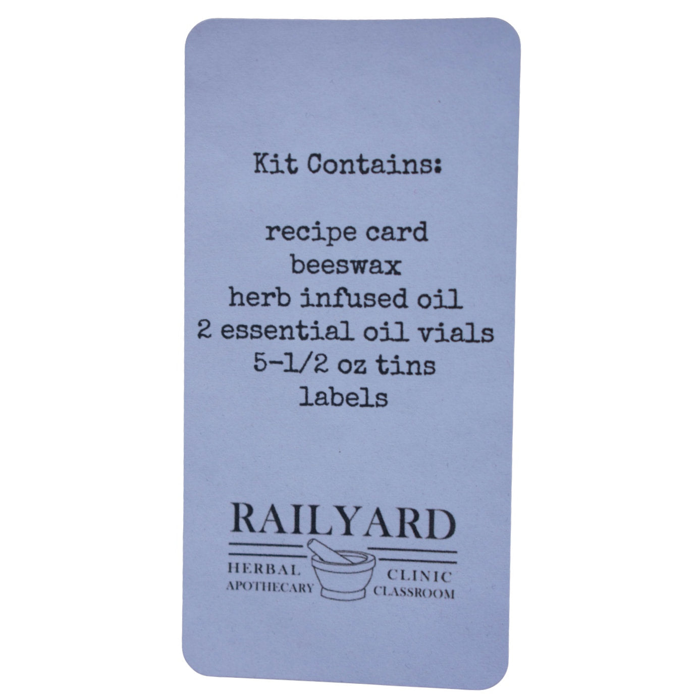 DIY Salve Kit
