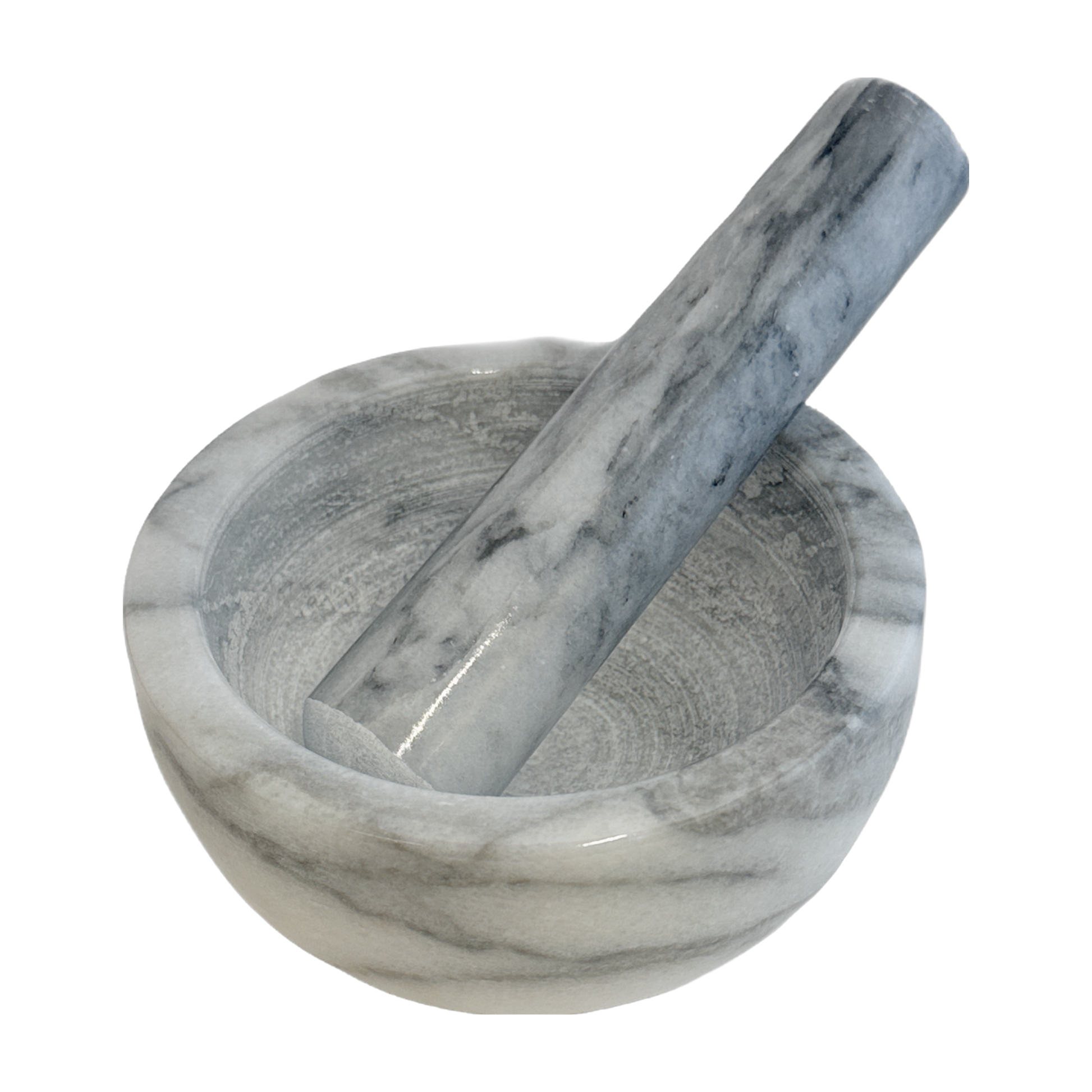 Marble Mortar and Pestle