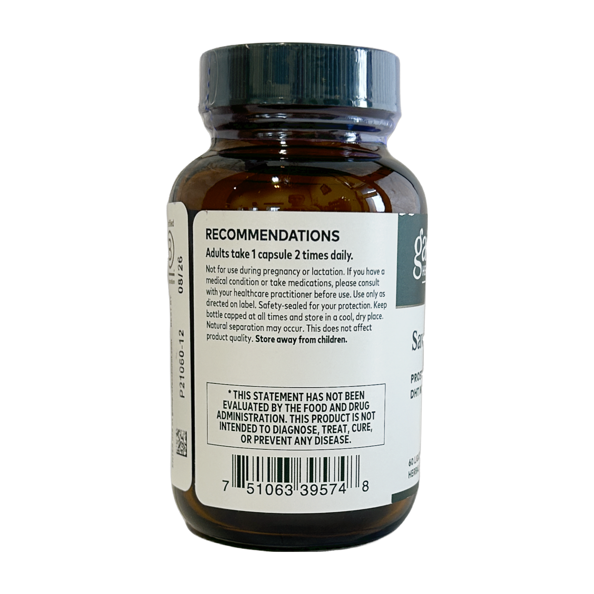 Gaia PRO Saw Palmetto Capsules