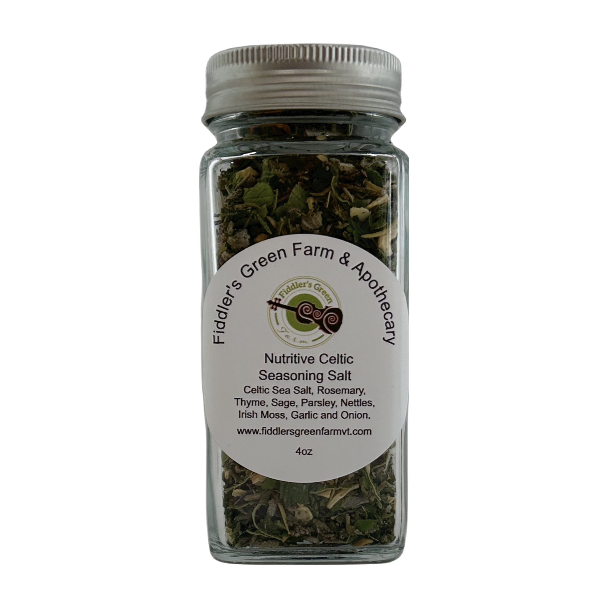 Fiddler's Green Nutritive Celtic Seasoning Salt 4oz