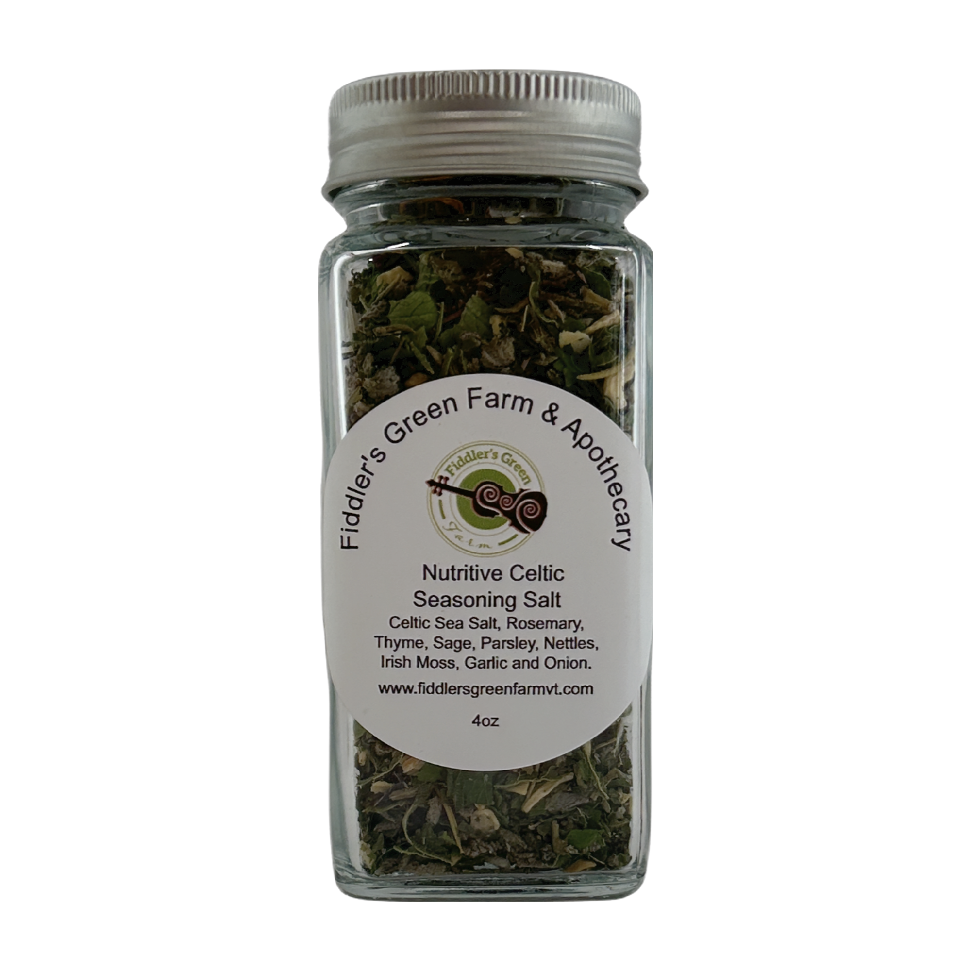 Fiddler's Green Nutritive Celtic Seasoning Salt 4oz