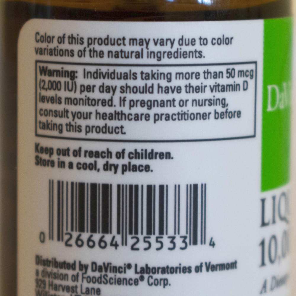 Vitamin D3 Liquid 1oz