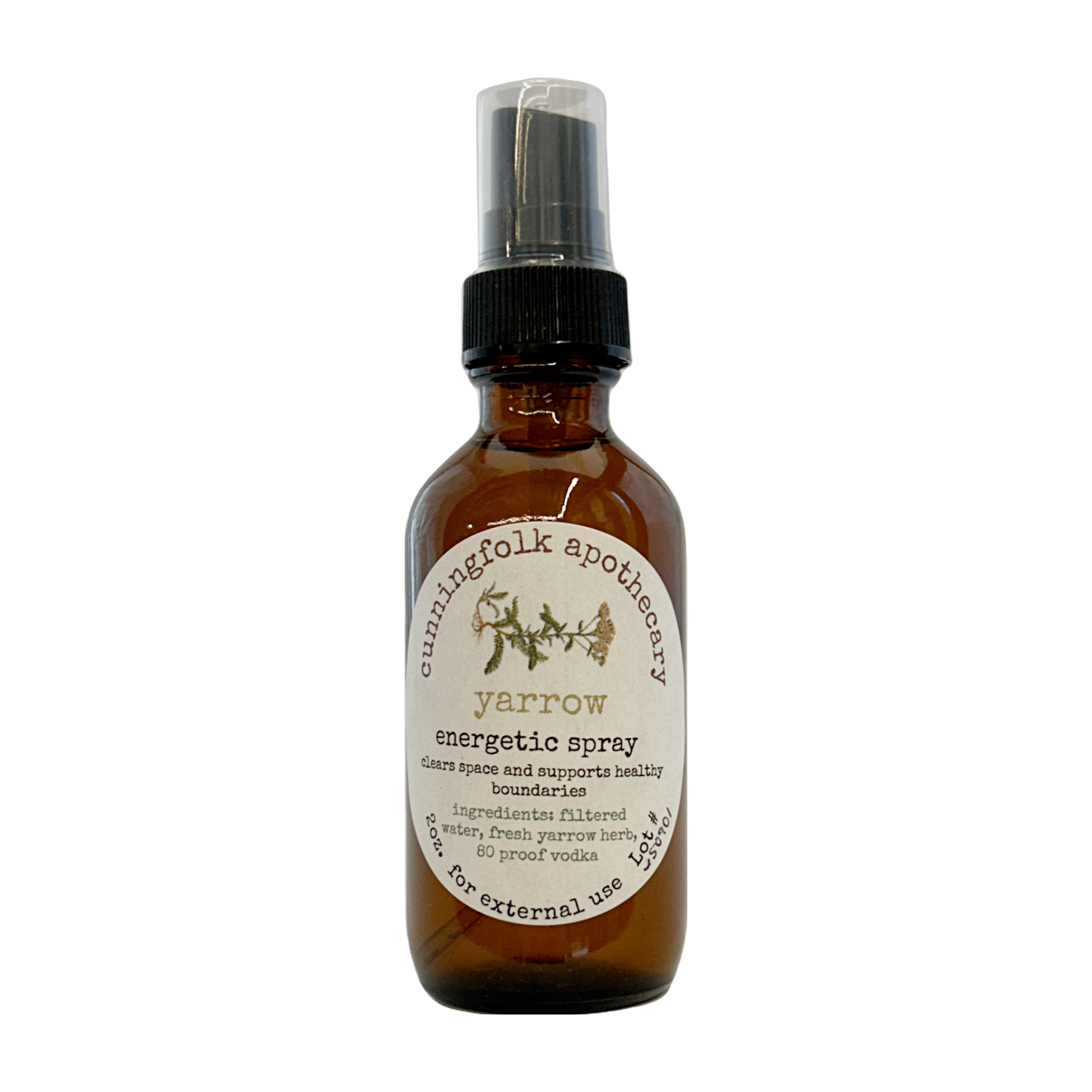 Cunningfolk Apothecary Yarrow Energetic Spray