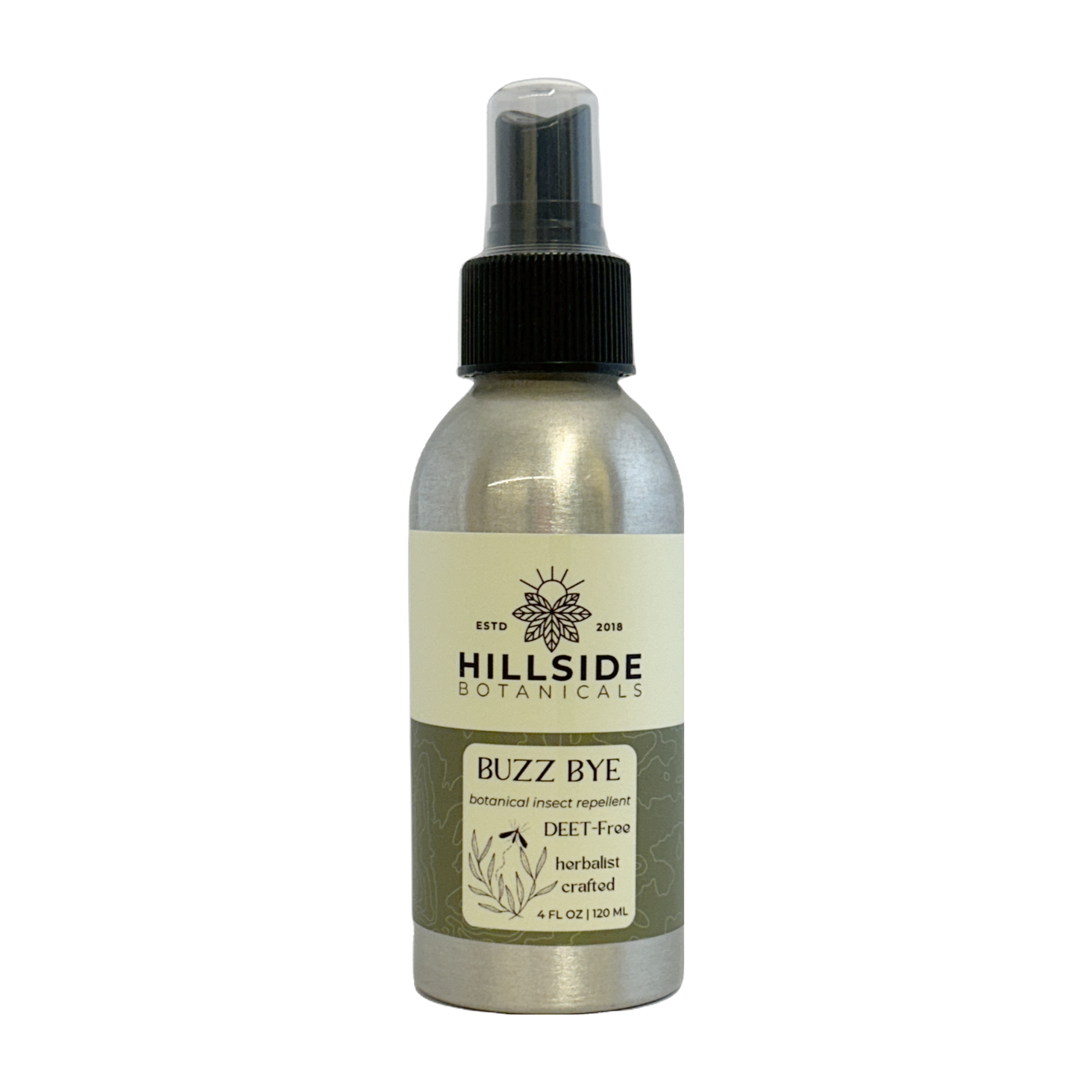 Hillside Botanicals Buzz Bye Botanical Bug Spray 4oz