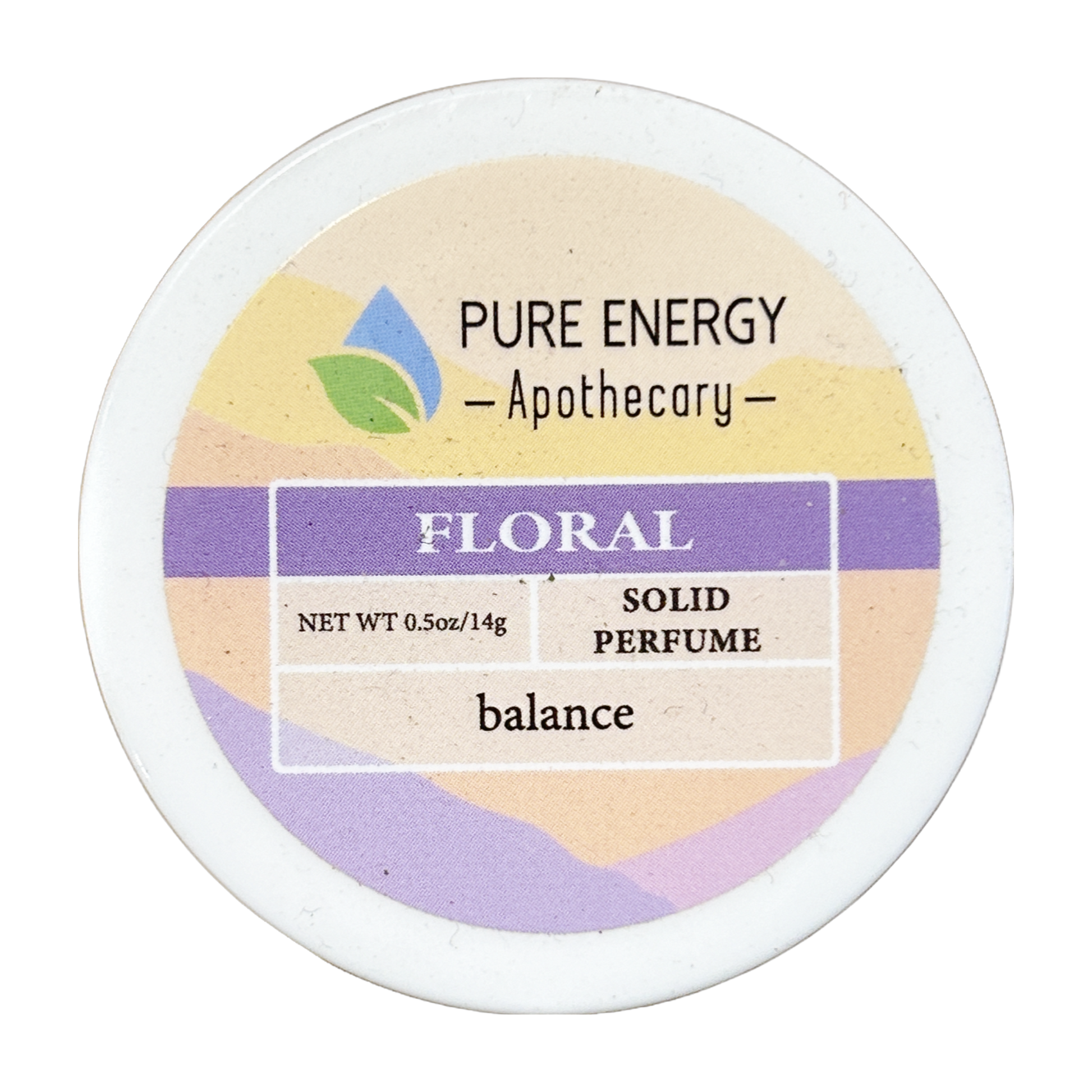 Pure Energy 'Floral Calm' Solid Perfume .5oz