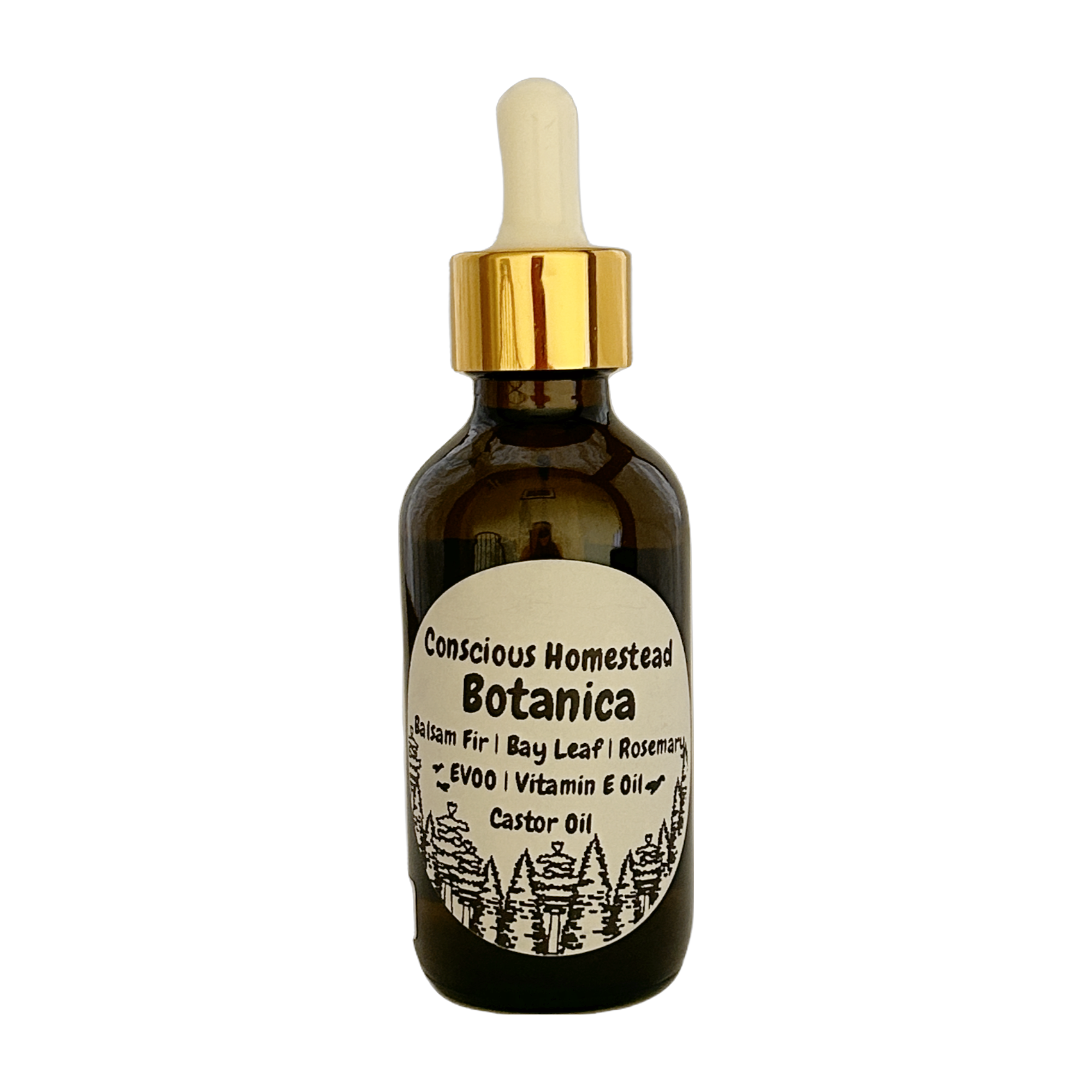 Conscious Homestead Spirit of the Forest Beard & Scalp Oil 2oz