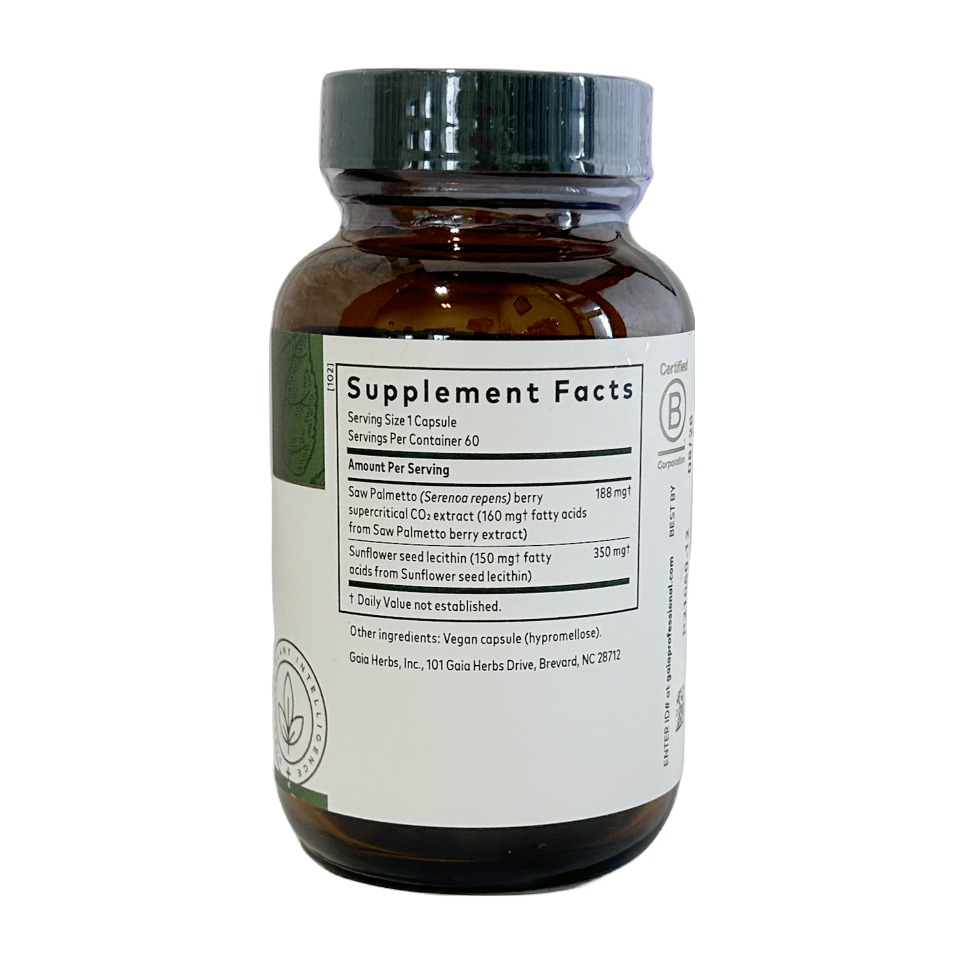 Gaia PRO Saw Palmetto Capsules