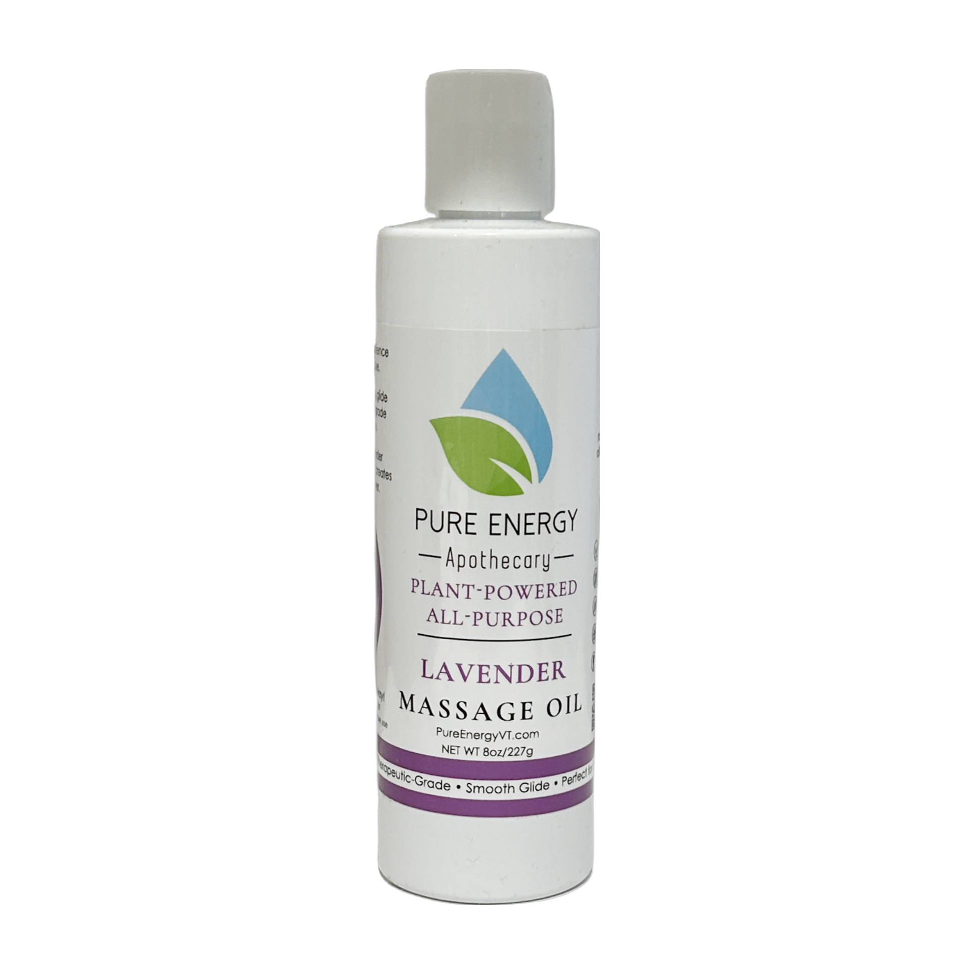 Pure Energy Rest & Relax Lavender Massage Oil Rub 8 oz