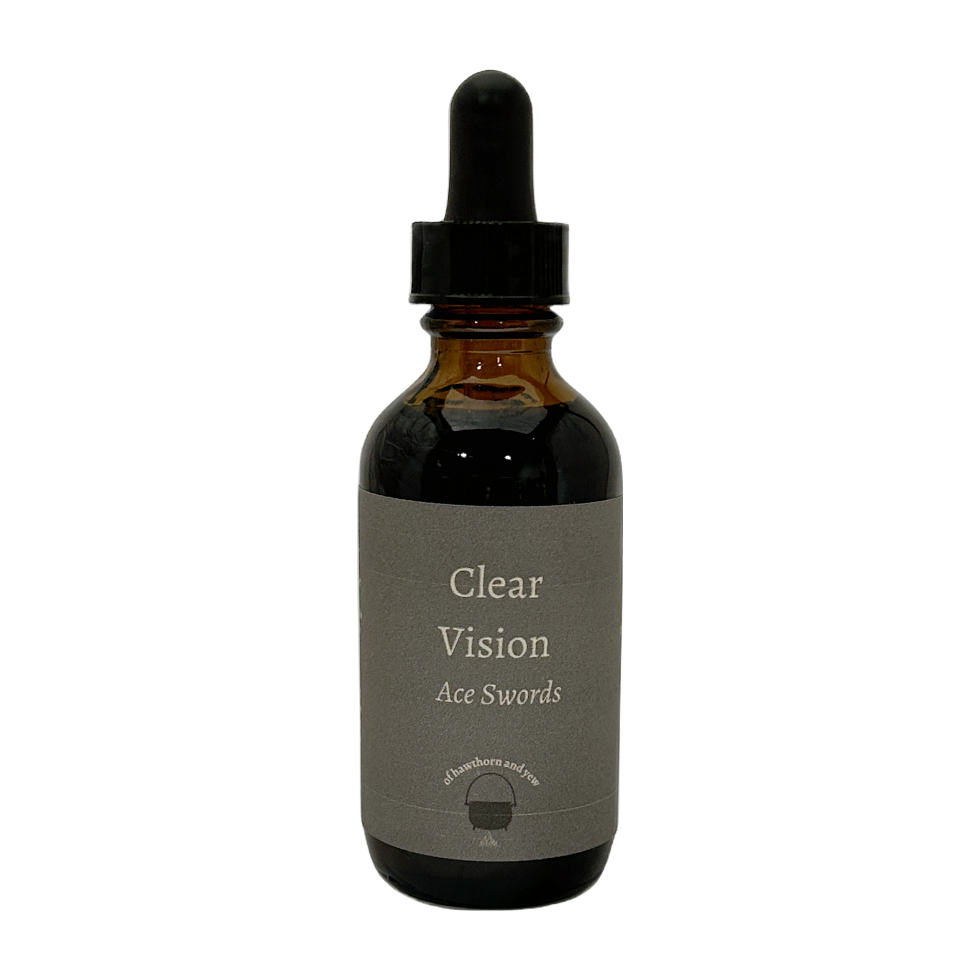 of hawthorn and yew Clear Vision Ace of Swords tincture