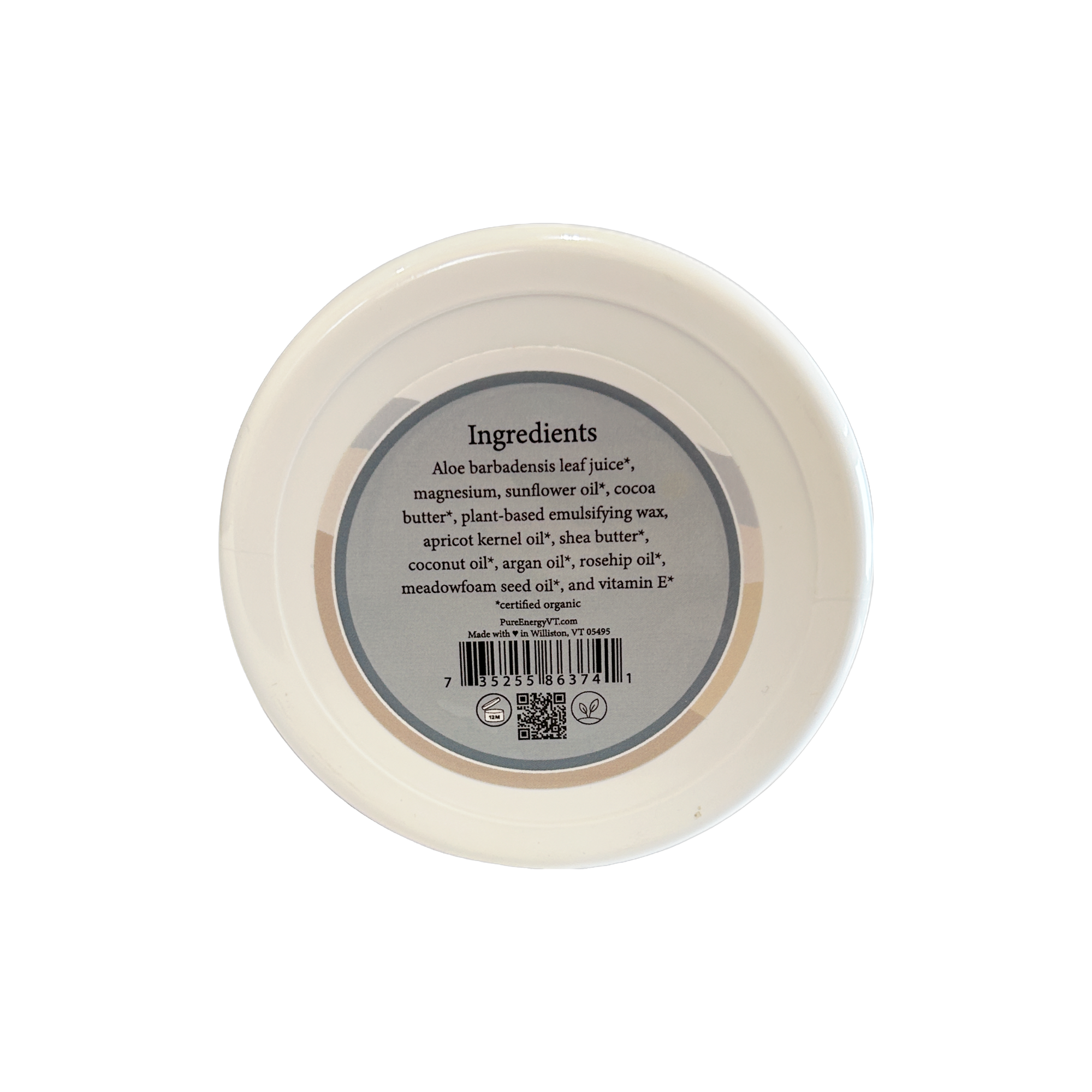 Pure Energy Magnesium Whipped Butter Unscented