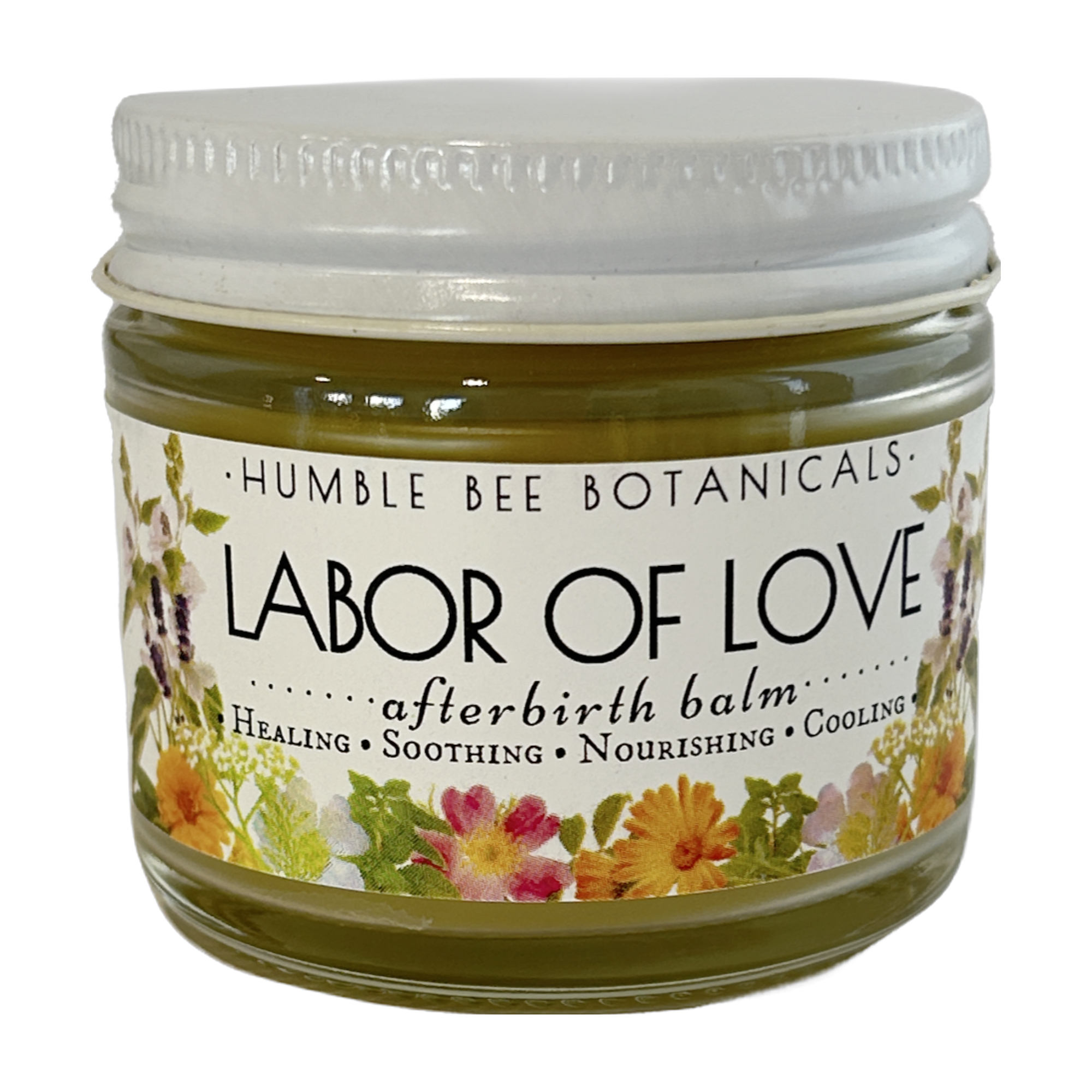 Humble Bee Botanicals Labor of Love Cooling Afterbirth Balm 2oz